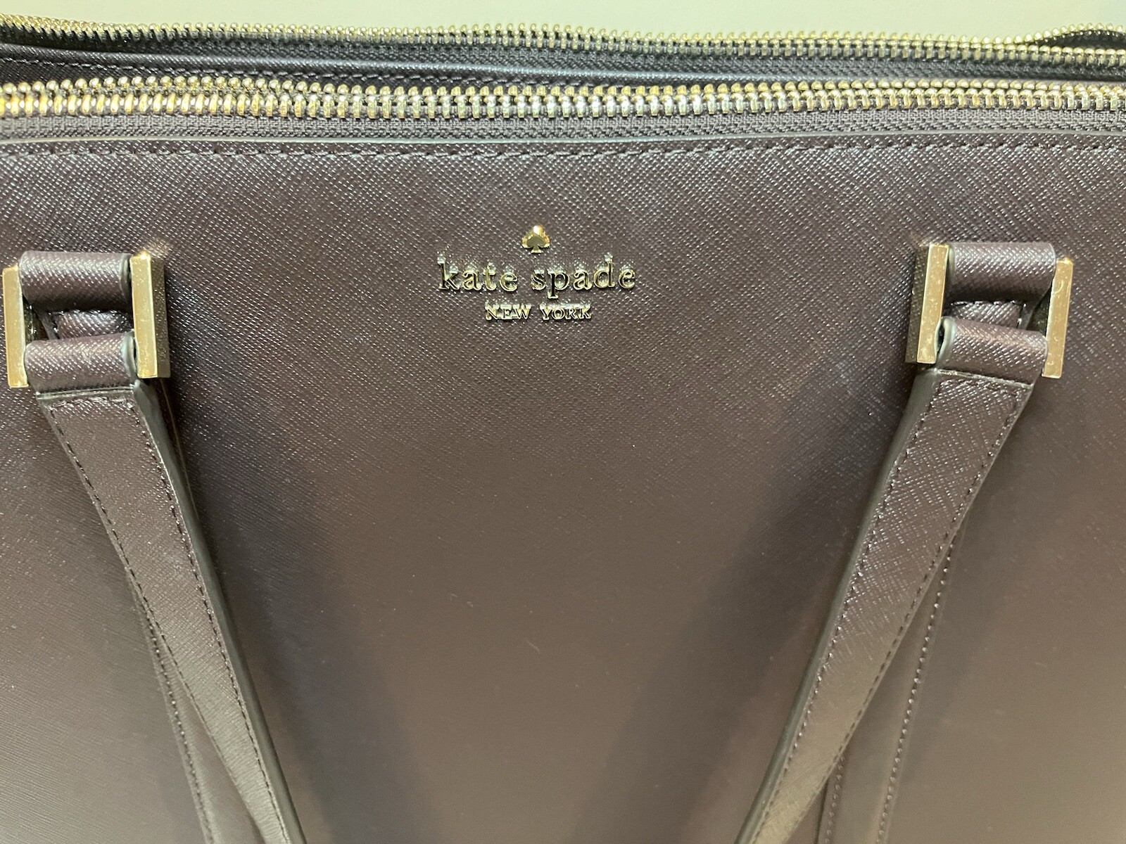 Kate Spade Briar Newbury Lane Cherrywood Large Tote Bag, Purse, Handbag.