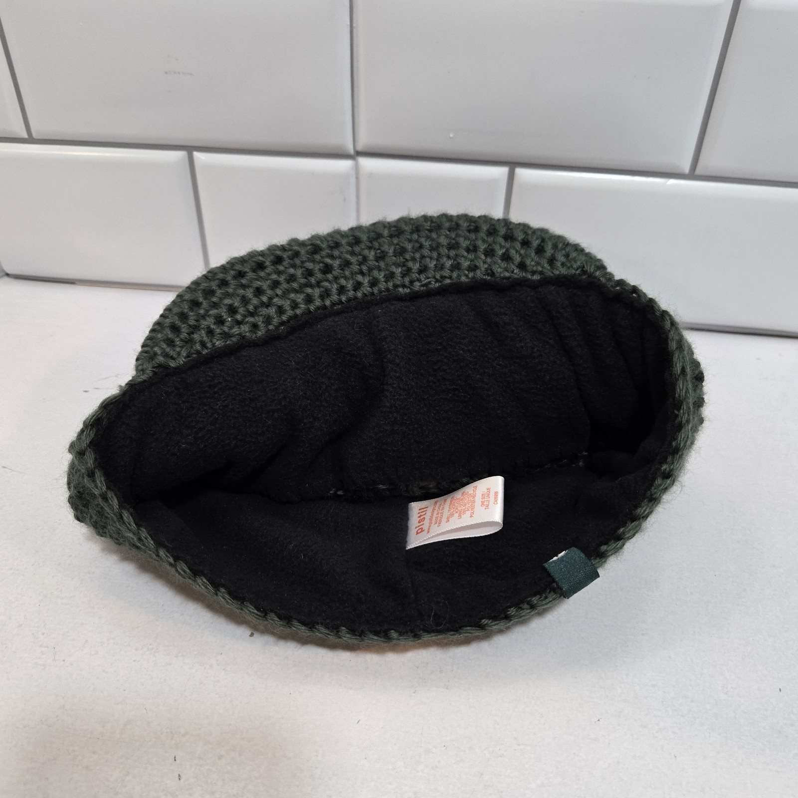 Pistil Beanie Brim Hat Green Knit