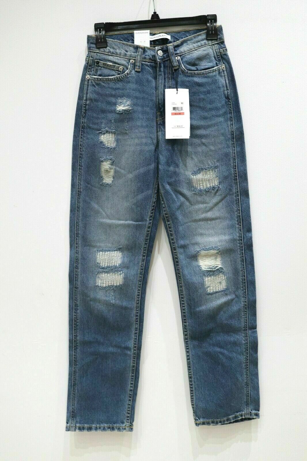 NWT Calvin Klein Women’s 26×30 High Rise Straight Leg Jeans American Classics