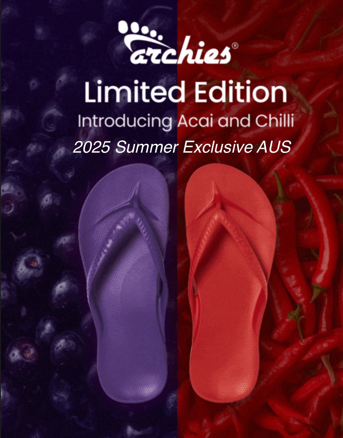 Archies Thongs / Flip Flops – Men & Women different size & colour available