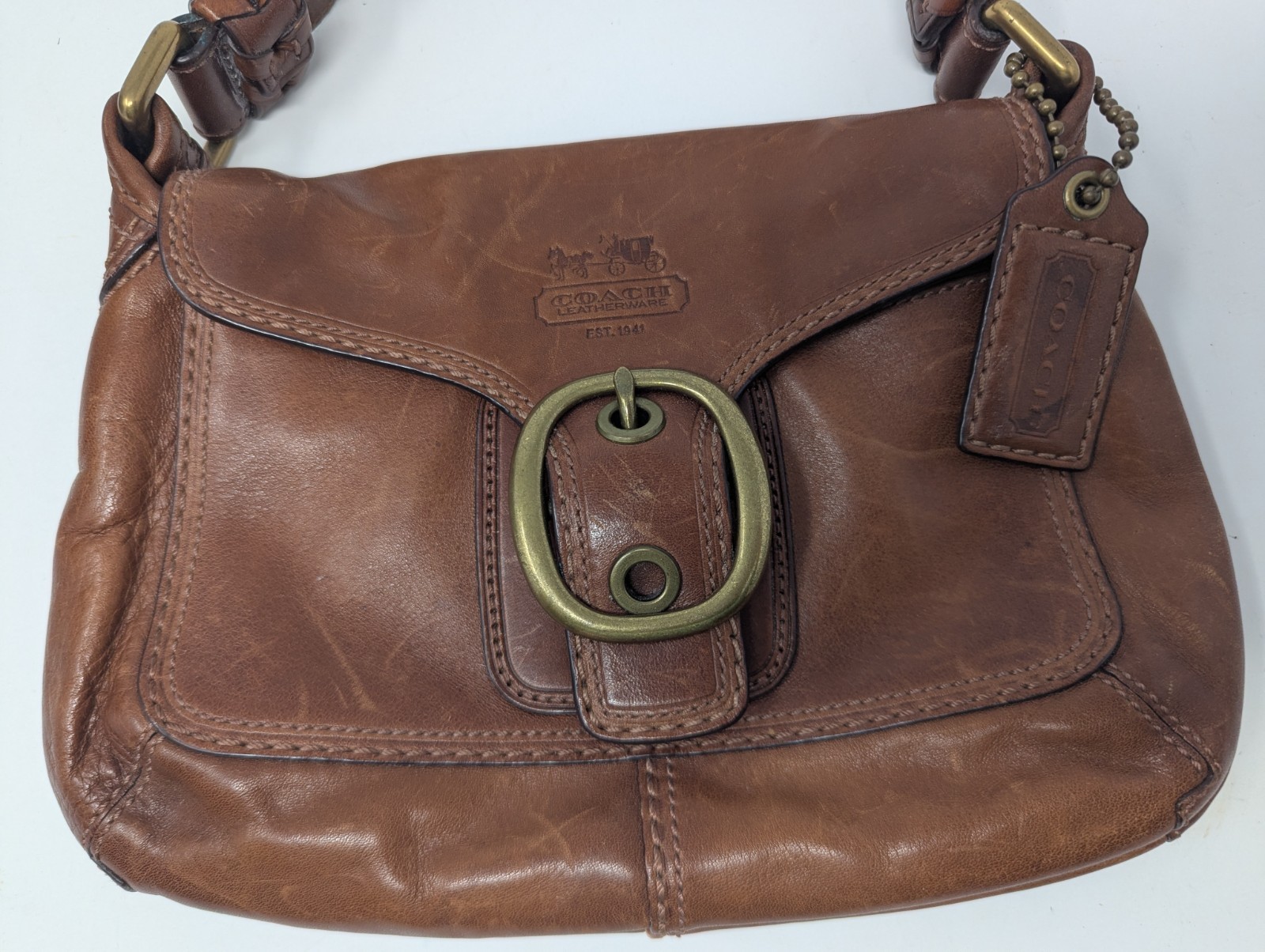 Coach Bleeker Legacy Tattersall Vintage 11427