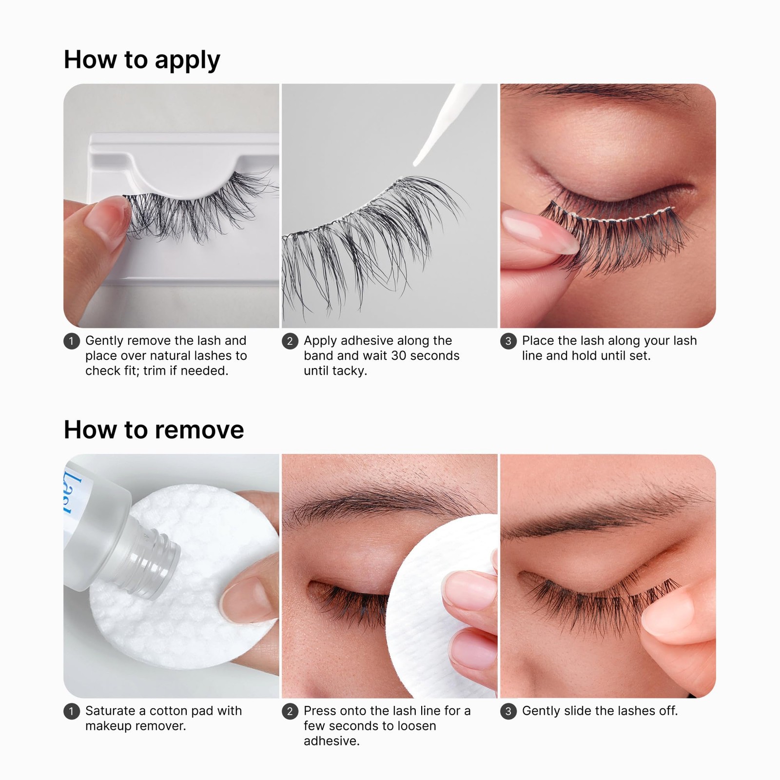 Kiss Lash Couture Luxtension False Eyelashes, Royal Silk