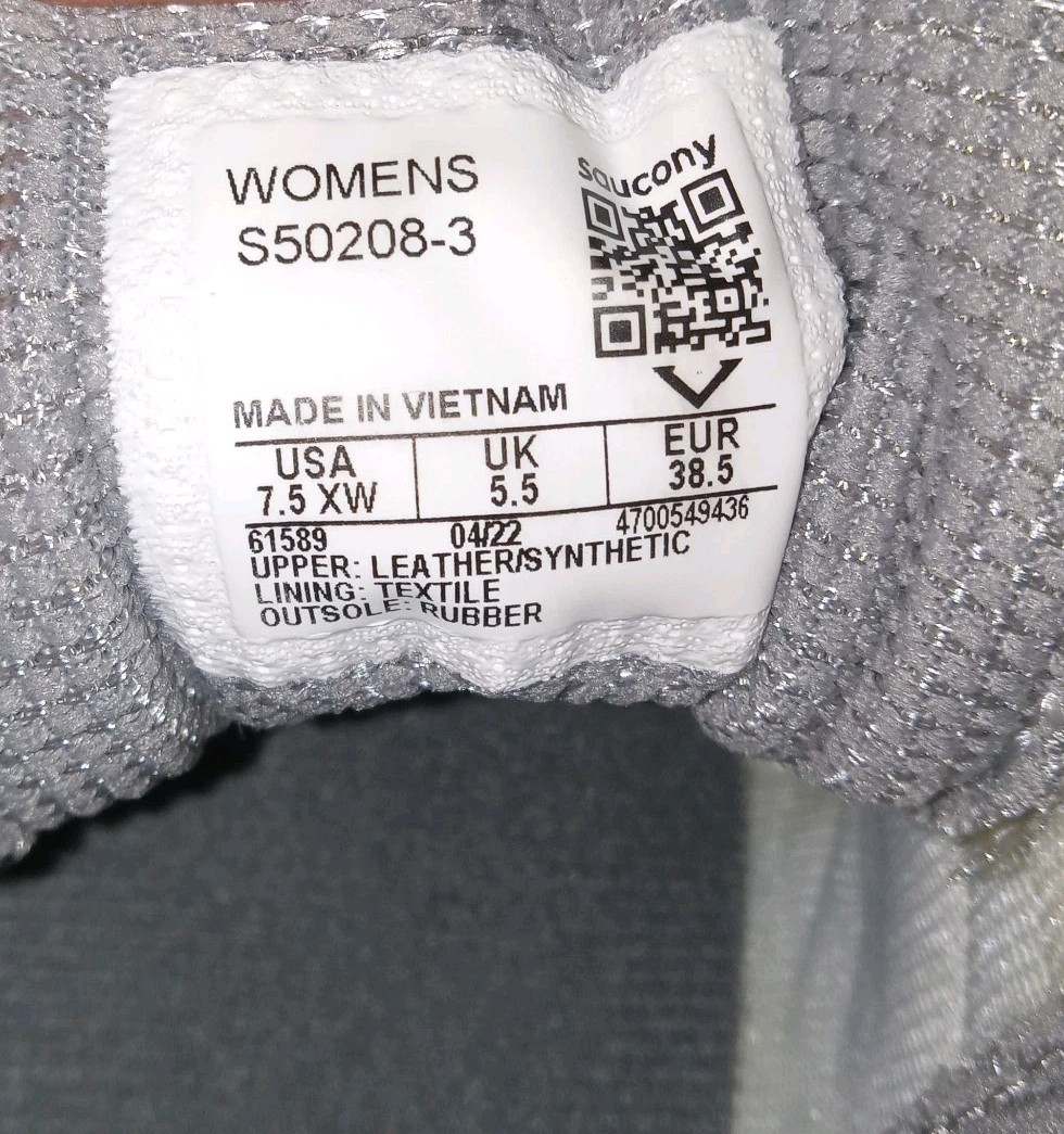 Saucony Integrity Walker 3 Gray Women’s 7.5 X-Wide