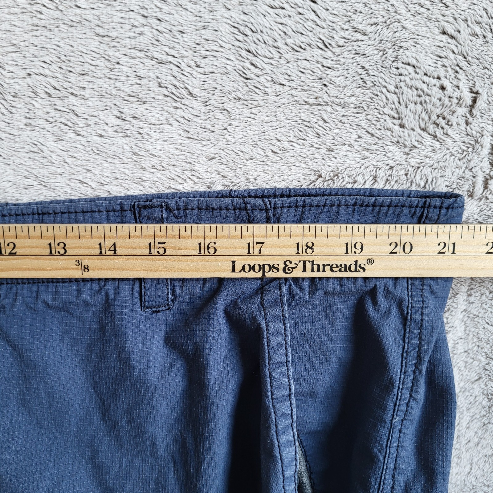 WearFirst Cargo Shorts Mens 42 Navy Blue Multi Pocket Outdoor Utility