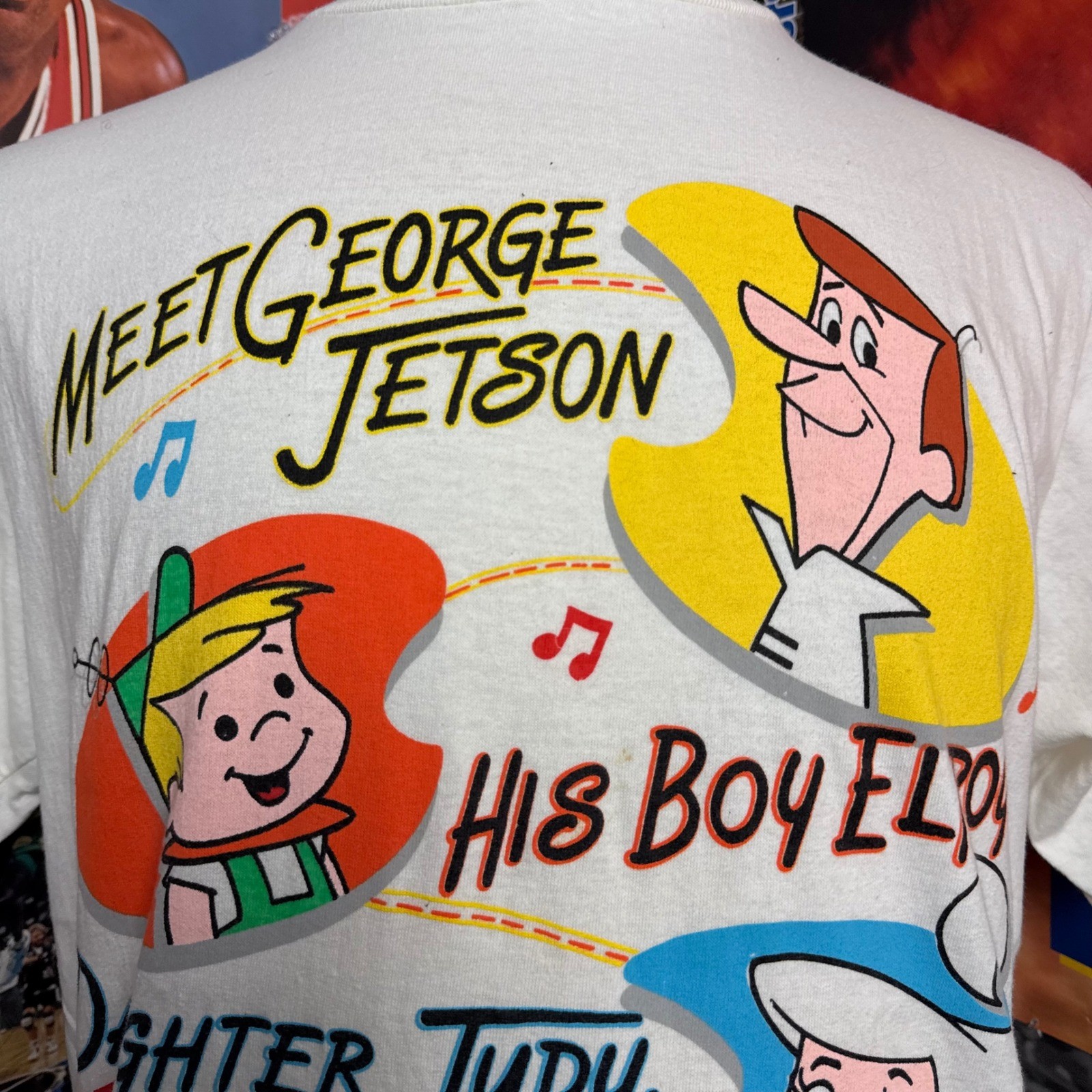 Vintage 90s The Jetsons Cartoon Network Changes Single Stitch T-Shirt Sz Large