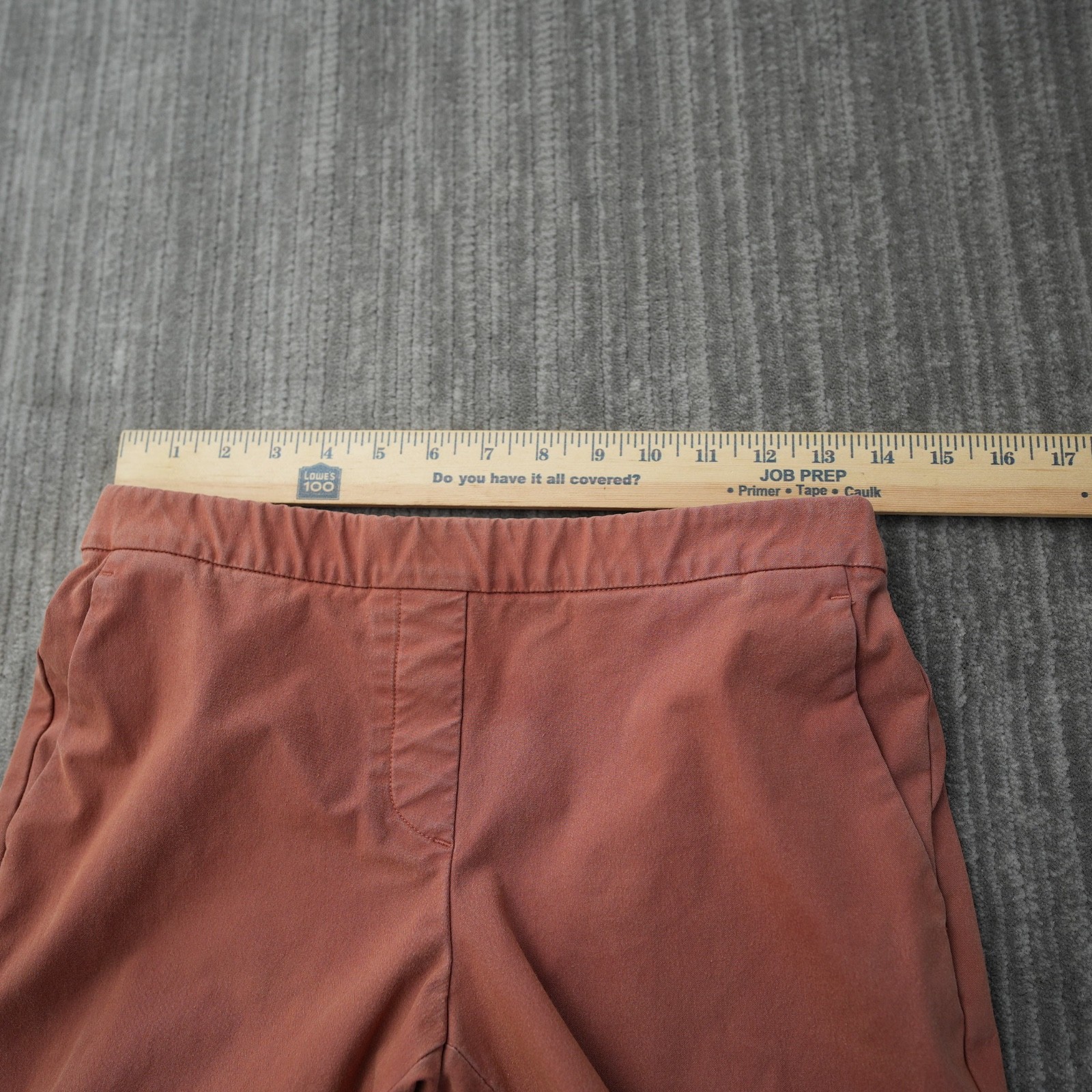 Theory Pants Women Pull On Cotton Nylon Made In USA Size 2 Measured 27.5×25.5