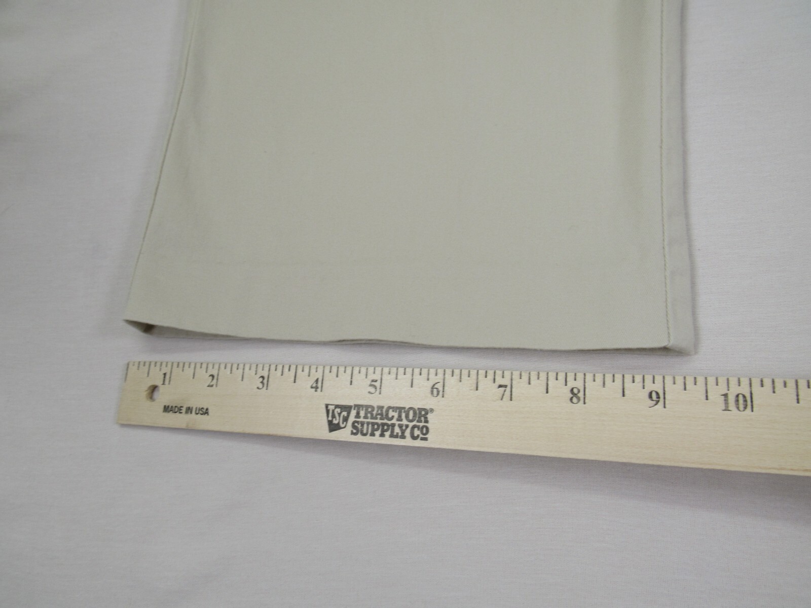 Kim Rogers Womens Pants 14 [ 34W 20L ] Beige Crop Straight 4 Pockets Stretch