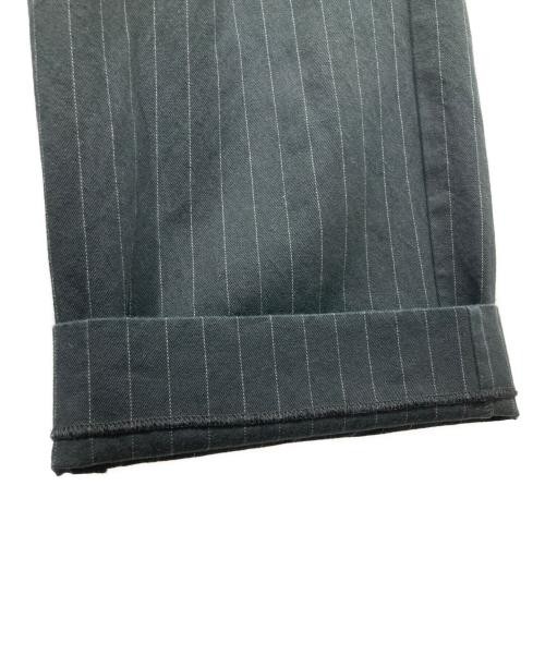 Dickies × MONKEY TIME Striped baggy pants black 254M40MT01