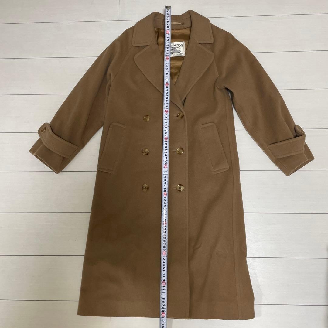 Burberrys long coat camel