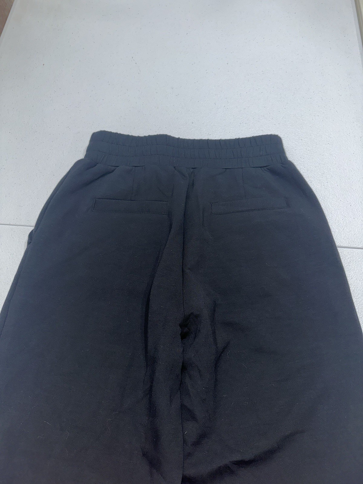 Varley Women’s S DoubleSoft Turn Up Cuff 26 Pant Black Sweatpant Jogger