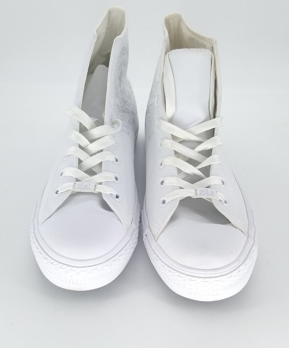 3073 Converse Unisex CTAS Hi Special Unique White Size 10.5 Mens 12.5 Womens US