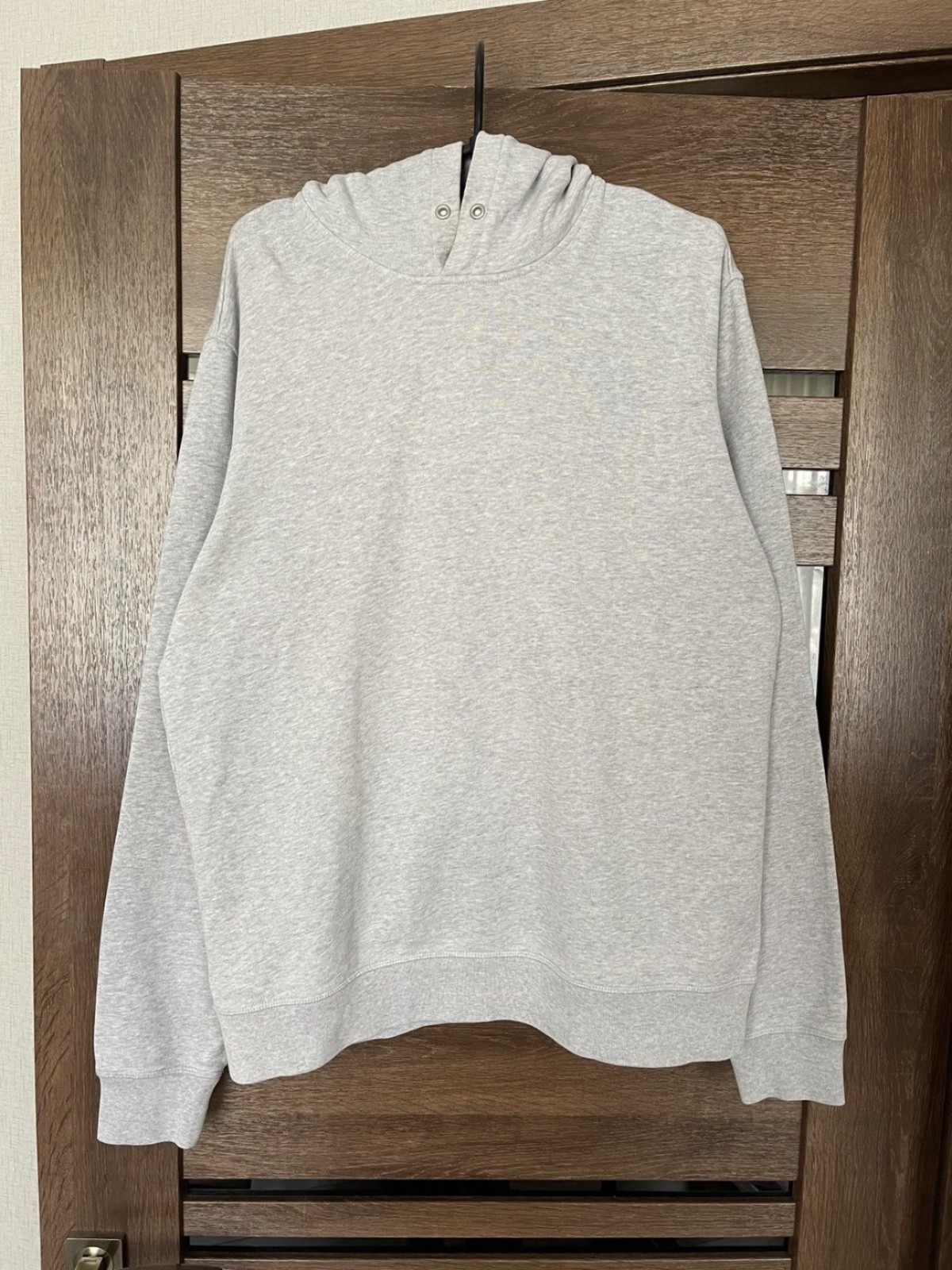 Asket Hoodie Pullover Gray Men Size Medium