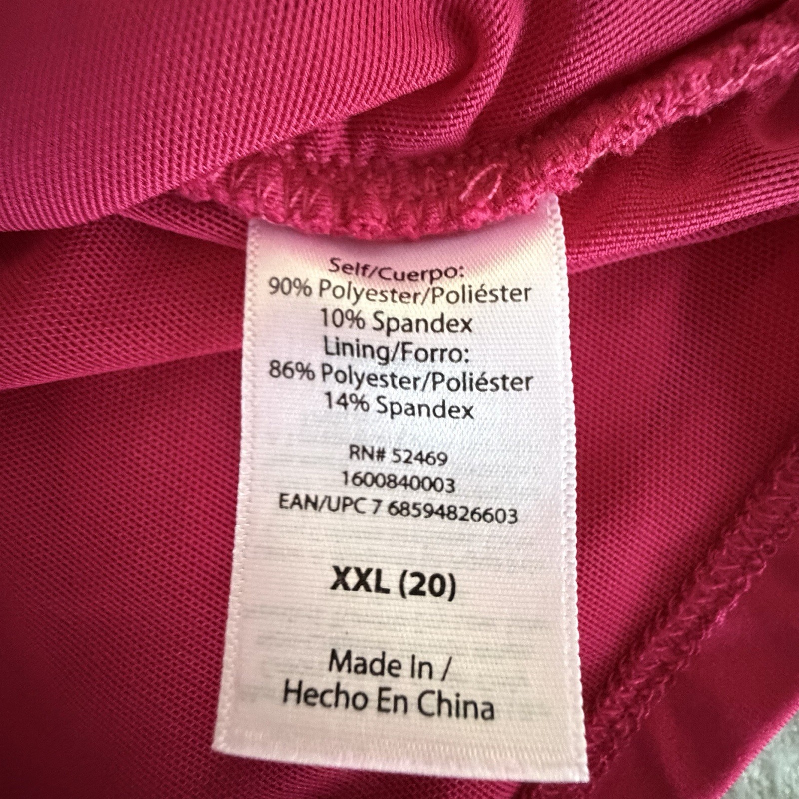 Sofia Jeans by Sophia Vergara Women’s Plus Red One Shoulder Ruched Top, XXL 20