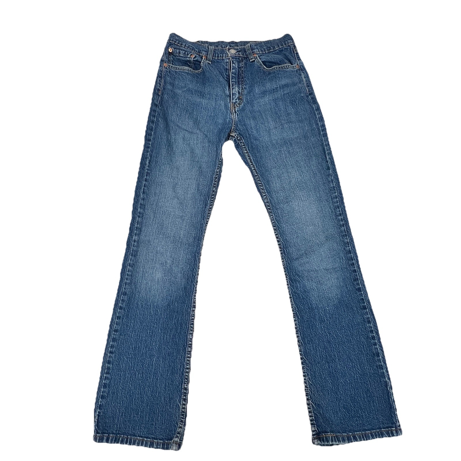 Levis 527 Boot Cut Jeans Mens 32×32 (30×31) Blue Cowboy Western Ranch Y2K