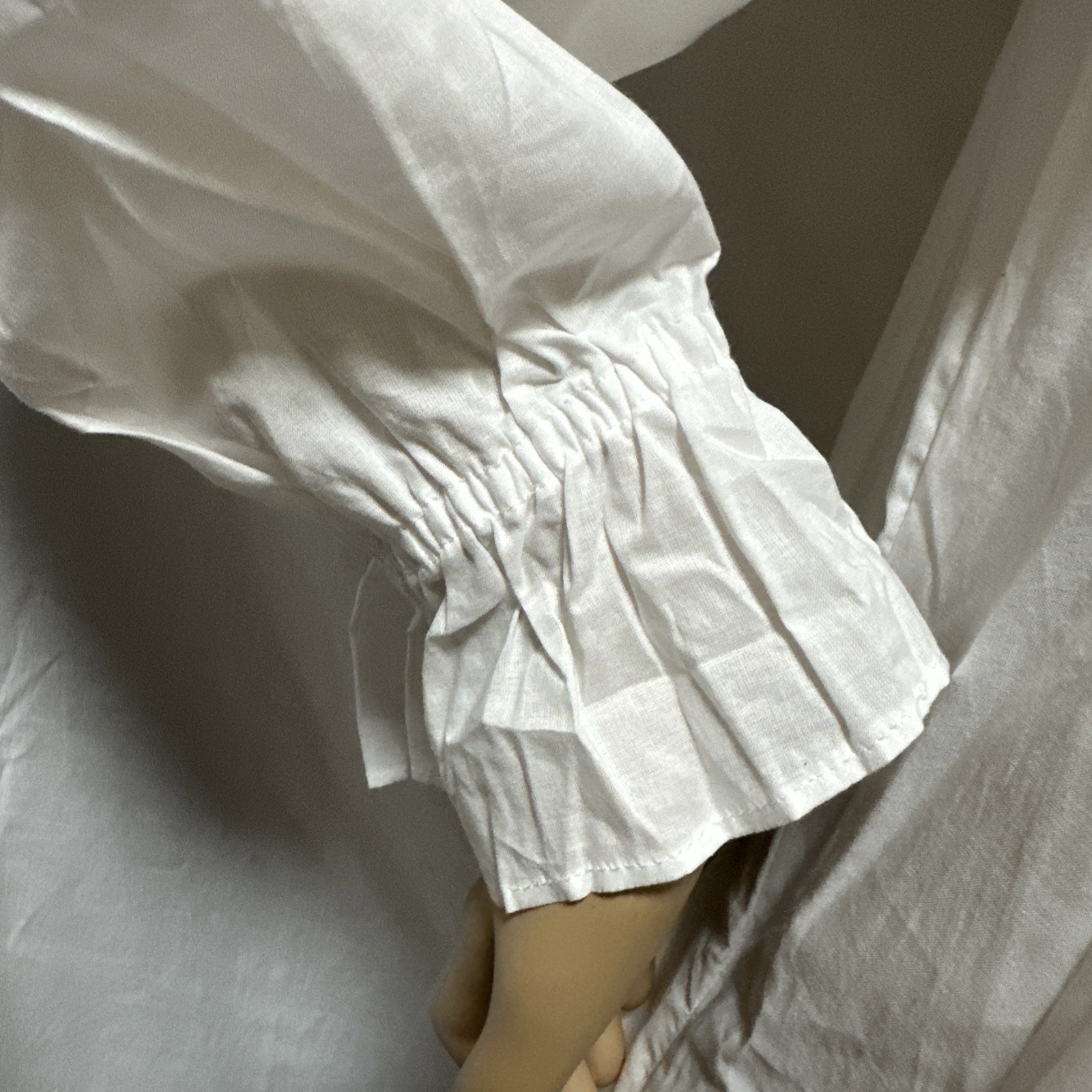 Eileen west nightgown Large Cotton Lawn Ballet With Pockets White