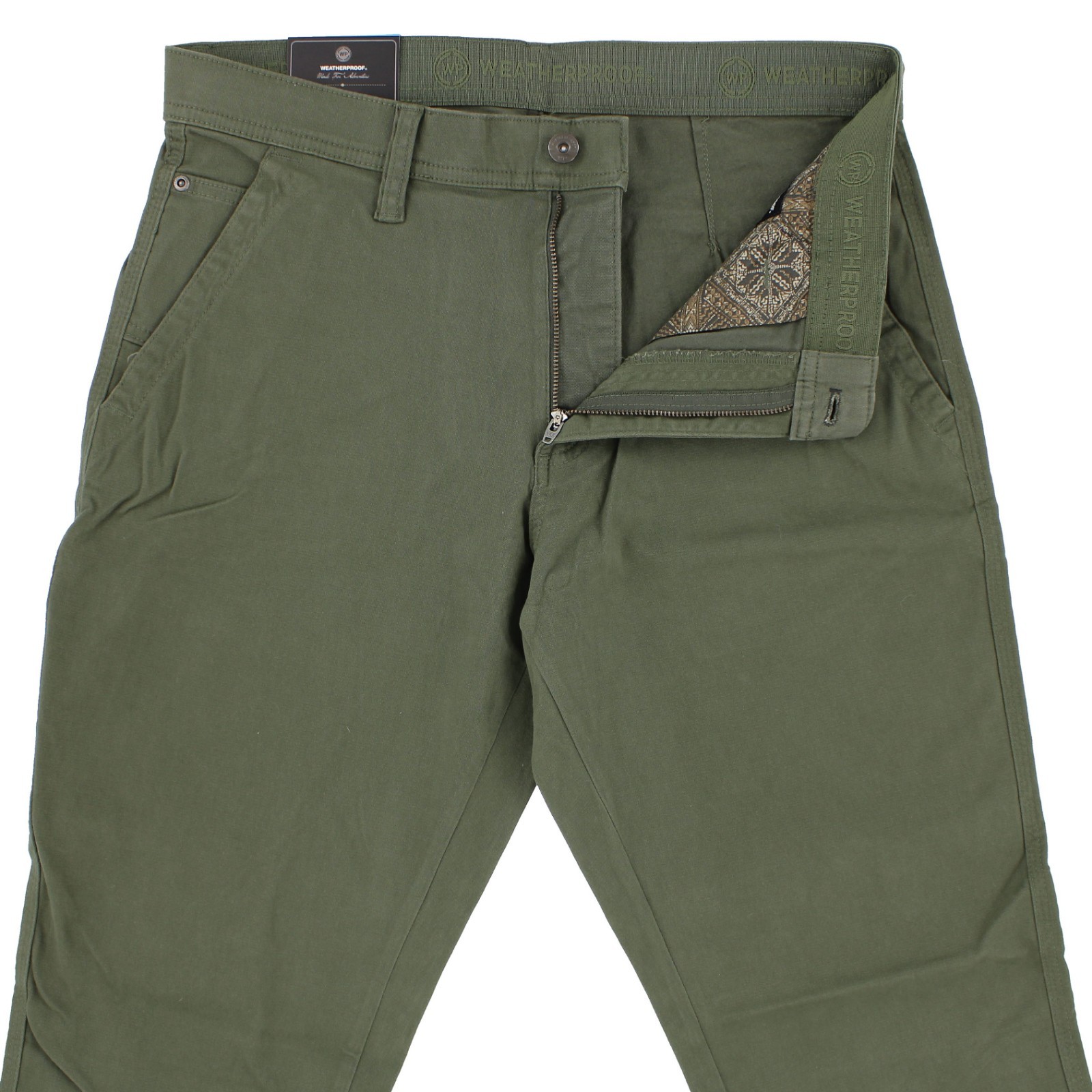 Weatherproof Men’s Trail Utility Pants Stretch Fabric Straight Fit W3F408SC