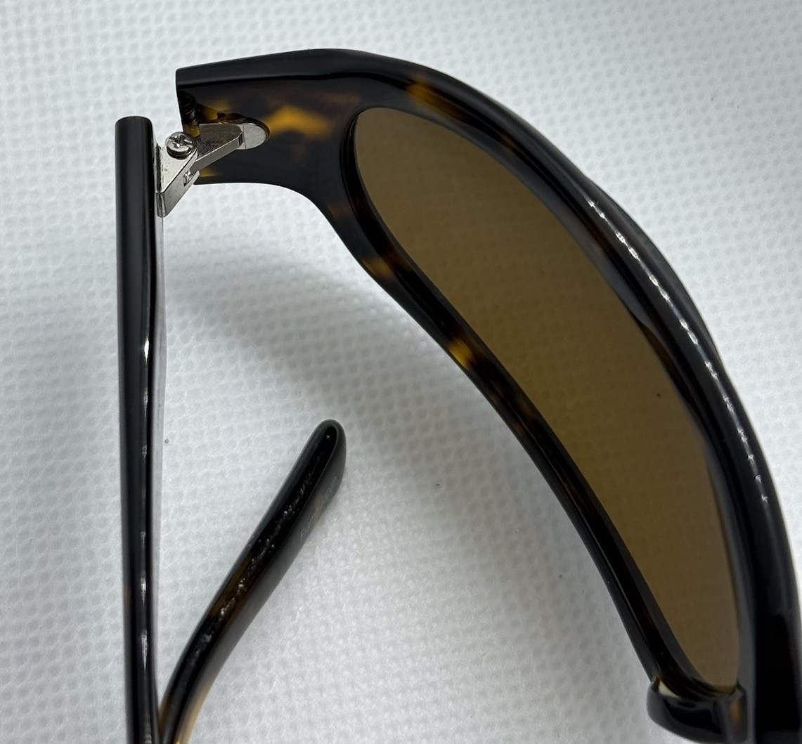 Oliver Peoples Marley 362 Tortoise WrapSunglasses Brown Lens Made in Japan 64-15