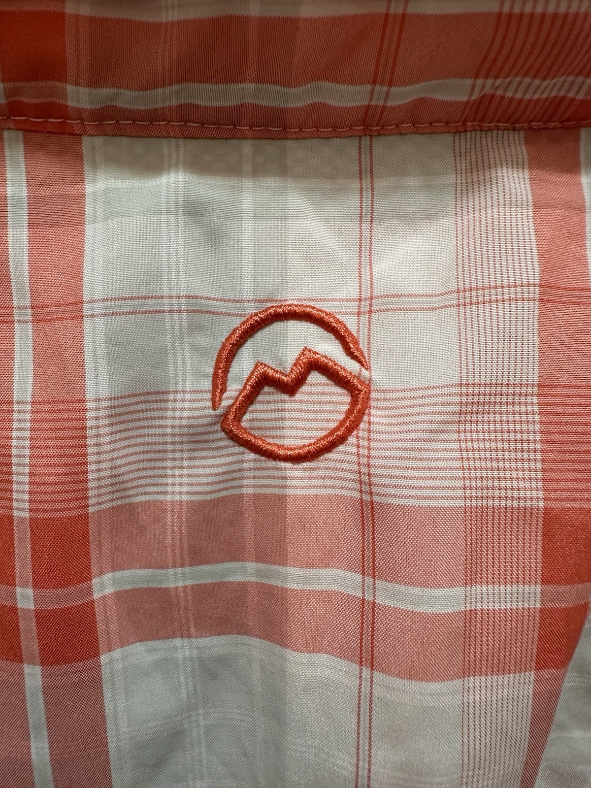 Magellan Fishing Shirt Men’s 4XL Pink White Plaid Button Down Vented Quick Dry