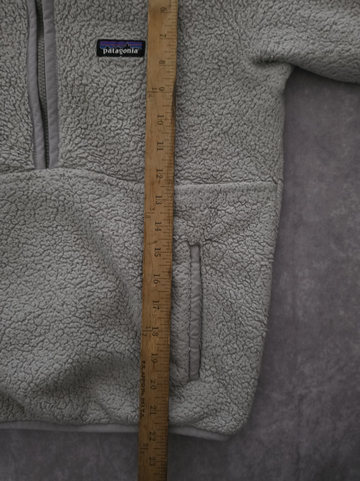 SKU0117 Patagonia Sherpa Fleece Hoodie Women’s Small Gray Half Zip Pullover Cozy