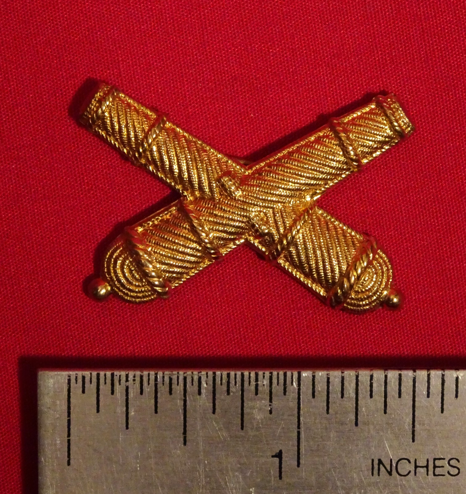 YOUR CHOICE 3 BRANCHES M1861 FEDERAL OFFICERS KEPI/HAT INSIGNIA SOLD SEPARATELY