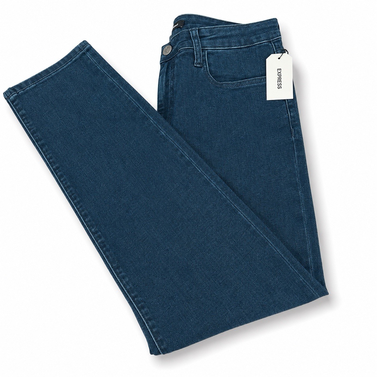 Express Men’s Slim Fit Jeans 30×32 Dark Wash Denim New With Tags