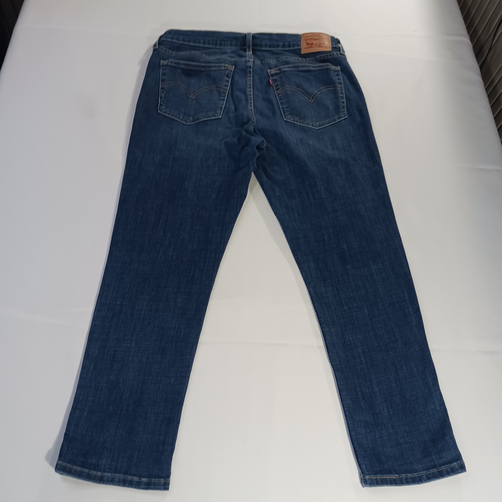 Levi’s Boyfriend Men’s Blue Cotton Blend Denim Jeans Size W30 L27 Fits (32×27)