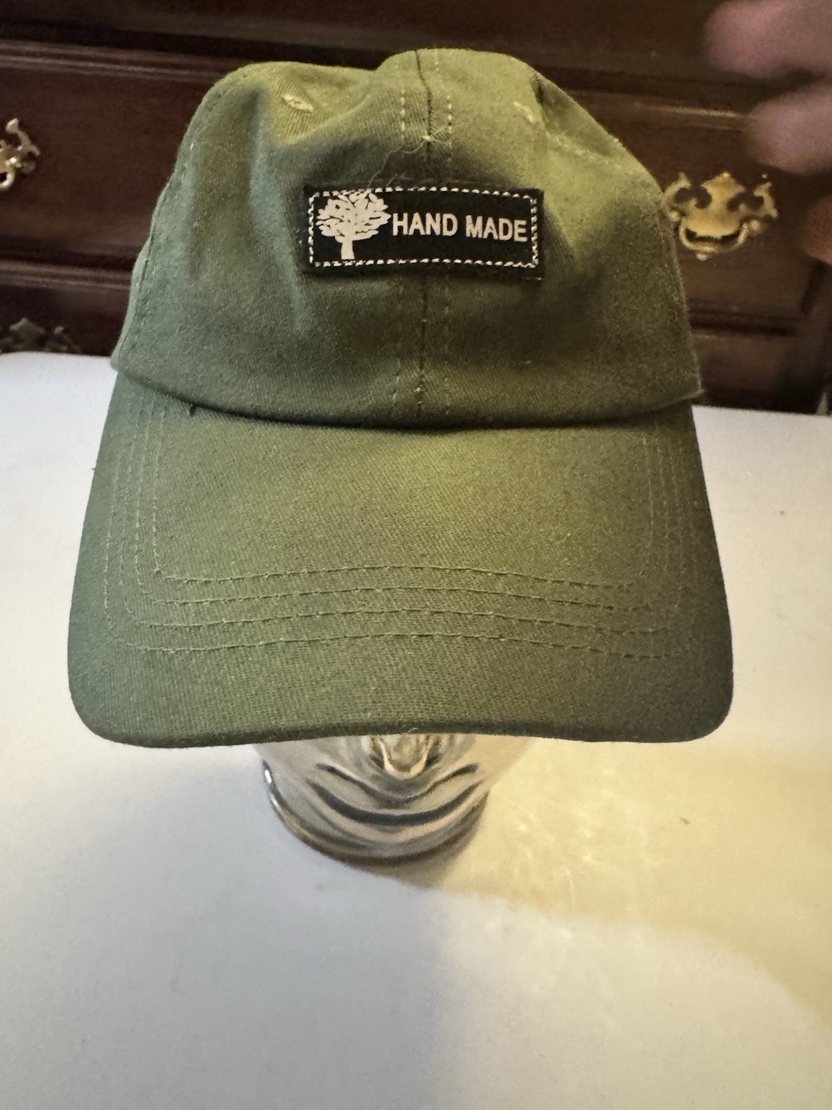 NEW Hand Made TMark Welder’s Hat LG Dark Lenses Six (6) Panels Ventilation Holes