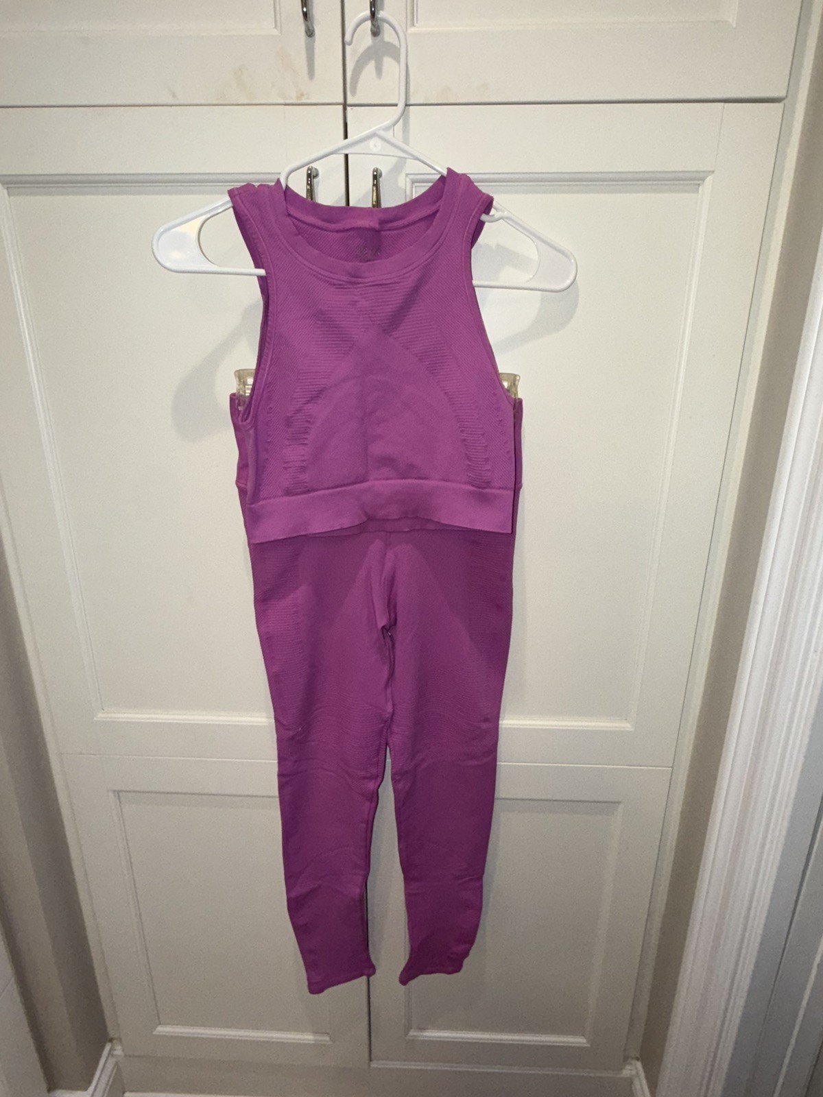 Women’s NUX x Soul Cycle High-Rise Leggings and Bra Top Pink Size M