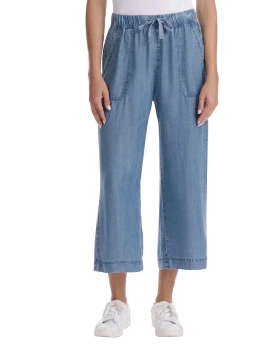 SPLENDID LADIES’ WIDE LEG CROP PANT, 100% LYOCELL