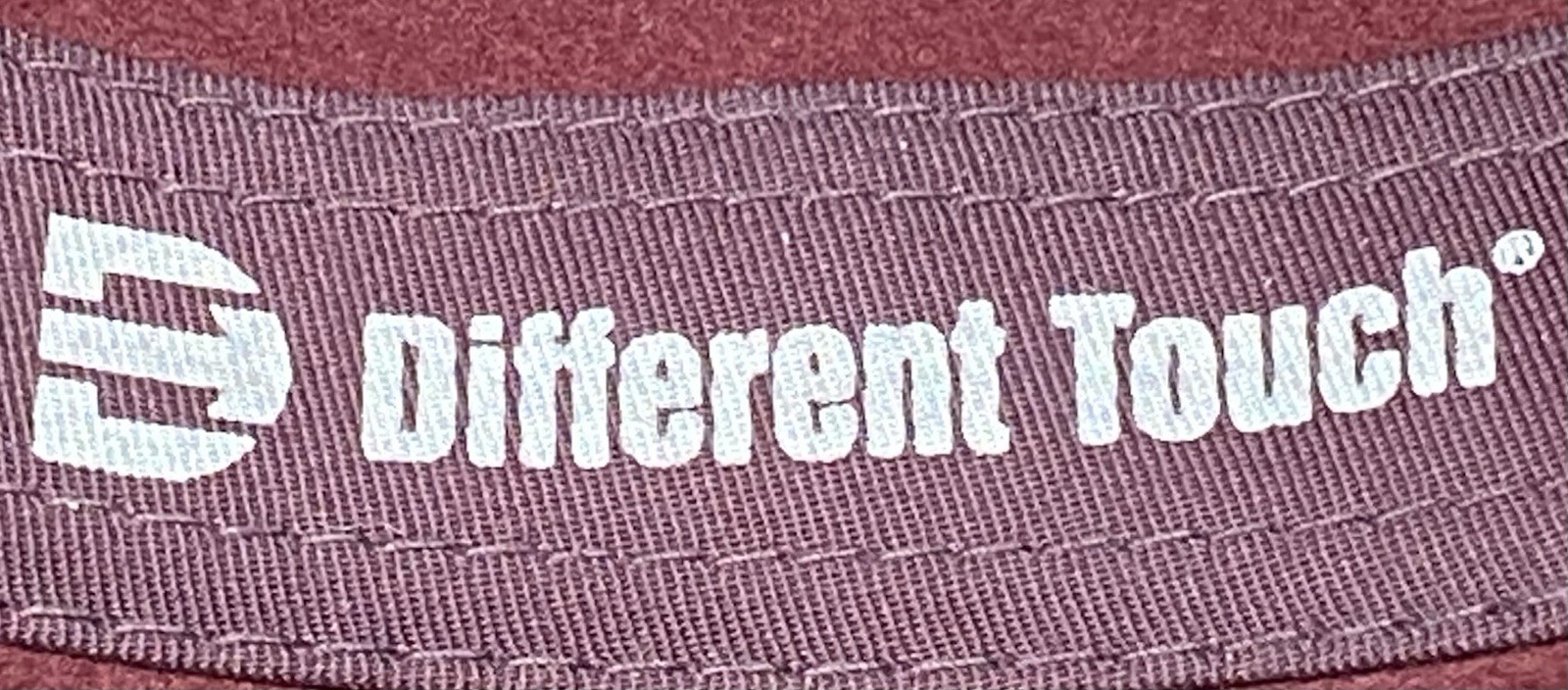 Different Touch Burgundy Pork Pie Hat 100% Wool Felt Stingy Brim Feather Large