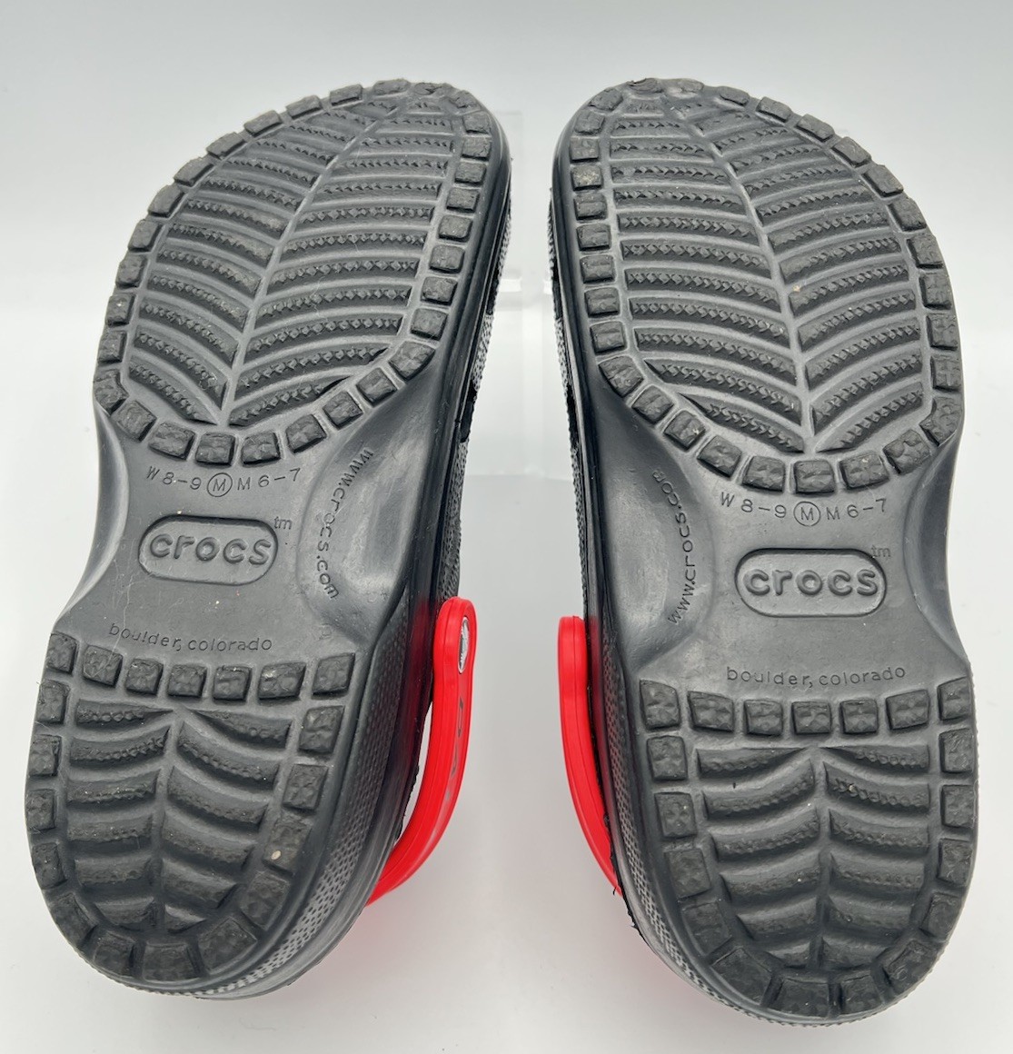 Crocs Classic Clog Nascar Dale Earnhardt Jr #8 Black/Red Men’s 6-7 Women’s 8-9 M