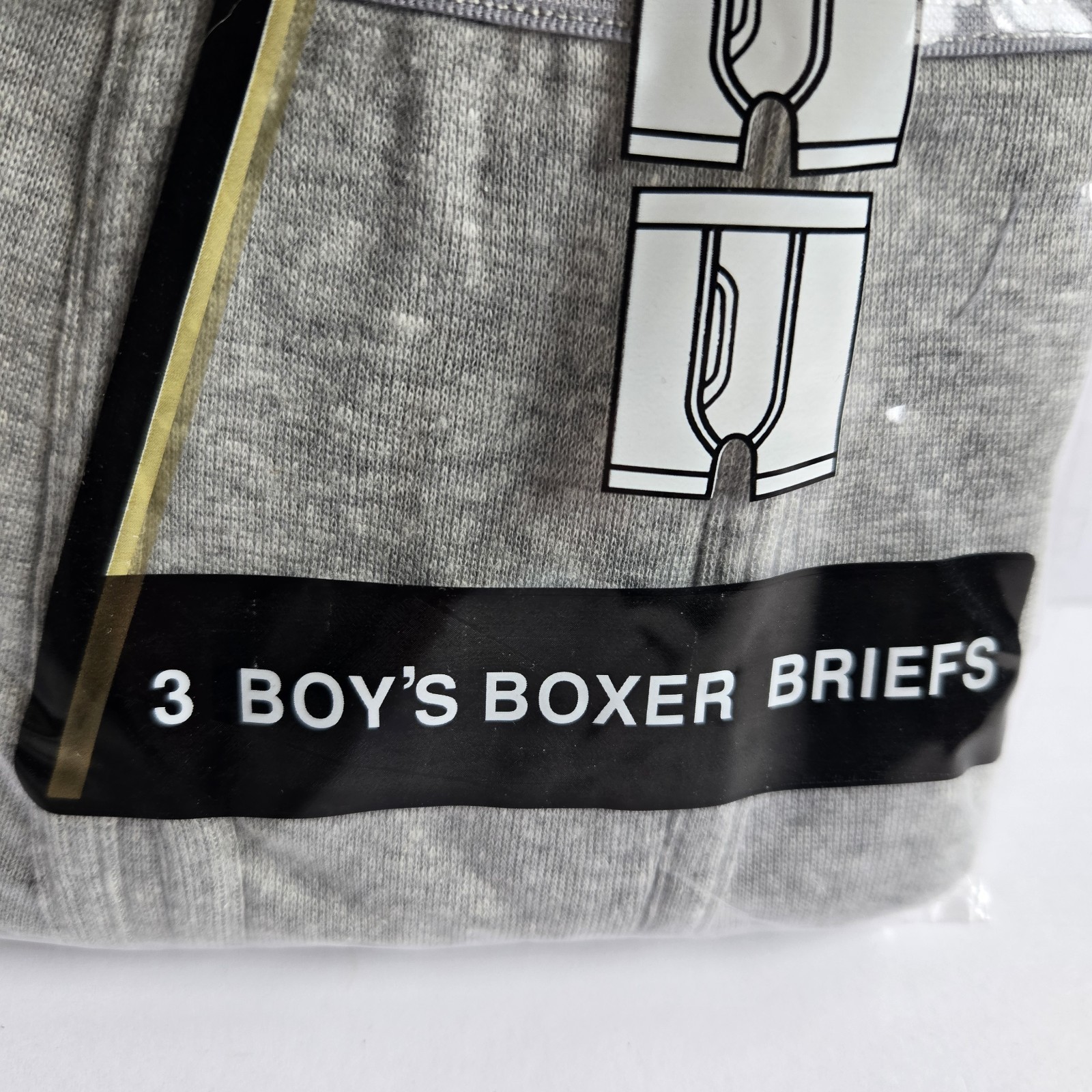 NEW 3-pack Boys BOXER BRIEFS Size MEDIUM 8-10 Assorted Colors Super Boy #3366