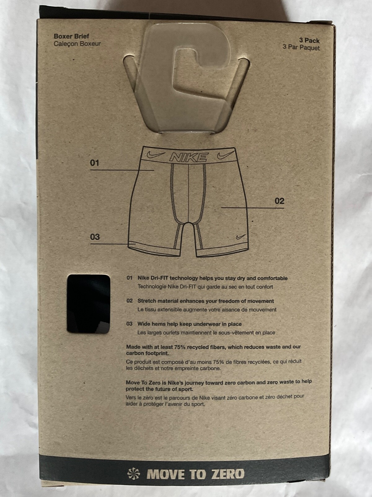 Nike Essential Micro 3-Pack Boxer Brief Dri Fit New Orange Blue Gray Pink Black