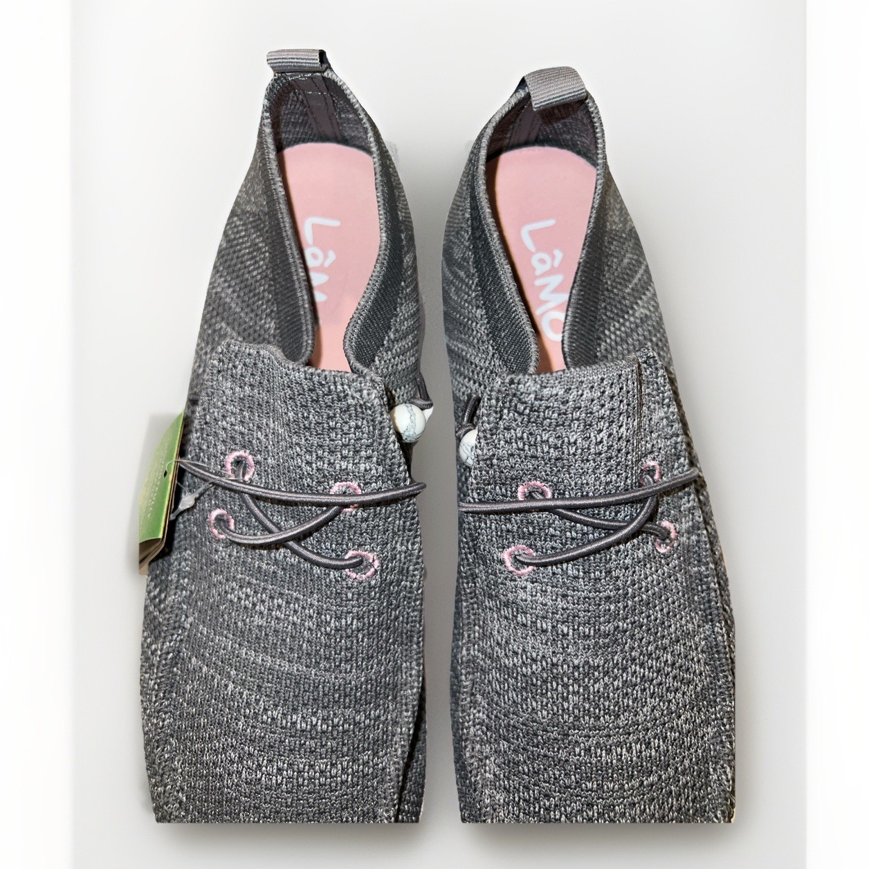 LAMO Michelle Women’s Charcoal Grey Casual Slip-on Shoes Size 11 NWT EWA Knit