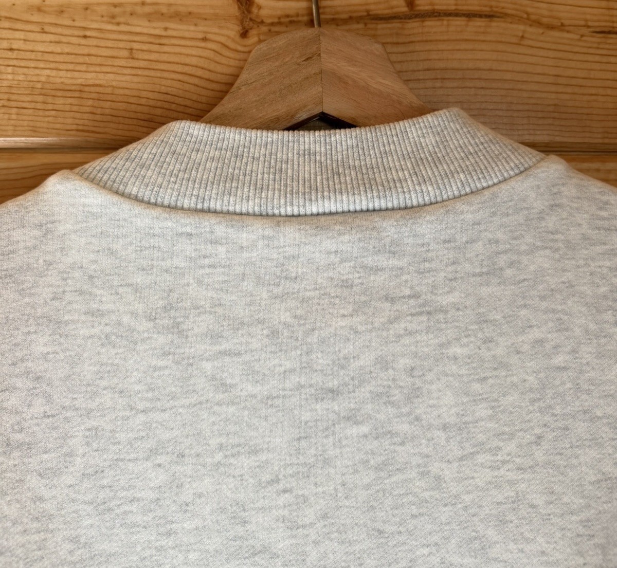 Nap Loungewear Gray Drawstring Hem Cotton Pullover Sweatshirt Cozy Hi Low Sz Lg