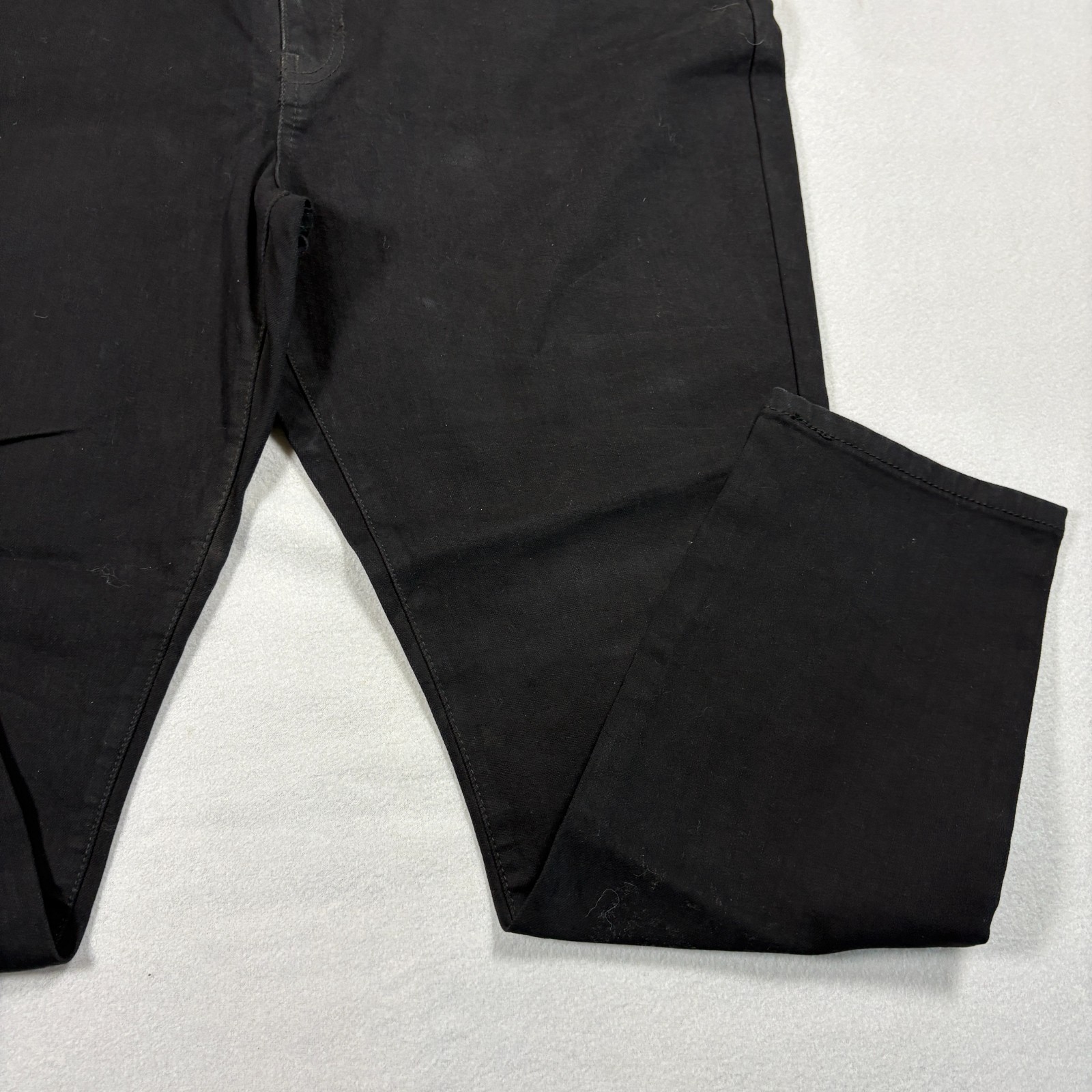 Time And Tru Womens Jeans 20 Black High Rise Skinny Stretch Denim NWT