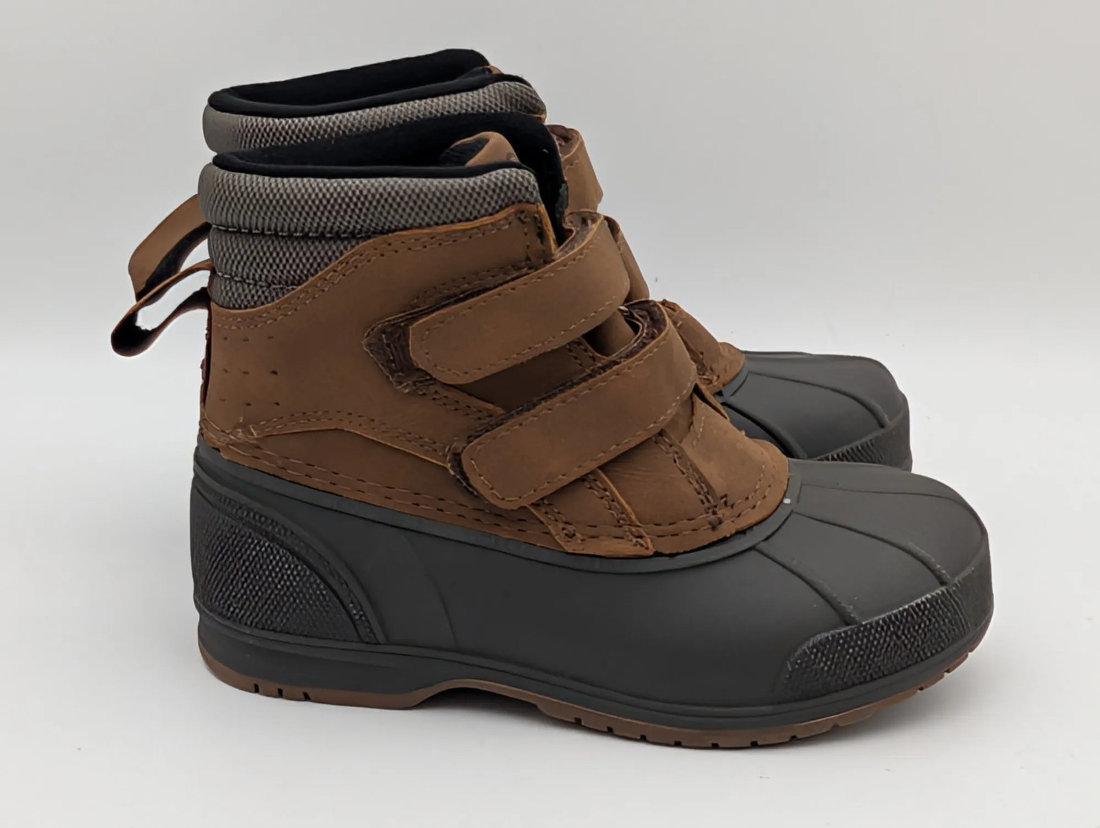 Magellan Outdoors Toddler Boys Winter Snow Duck Boots Size 10 Brown All Weather