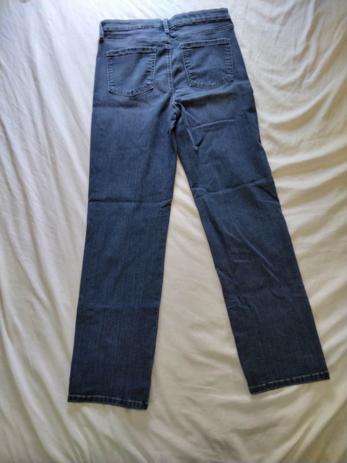 Buffalo David Bitton Alyssa High Rise Straight Leg Jeans Dark Wash 6/28 Indigo