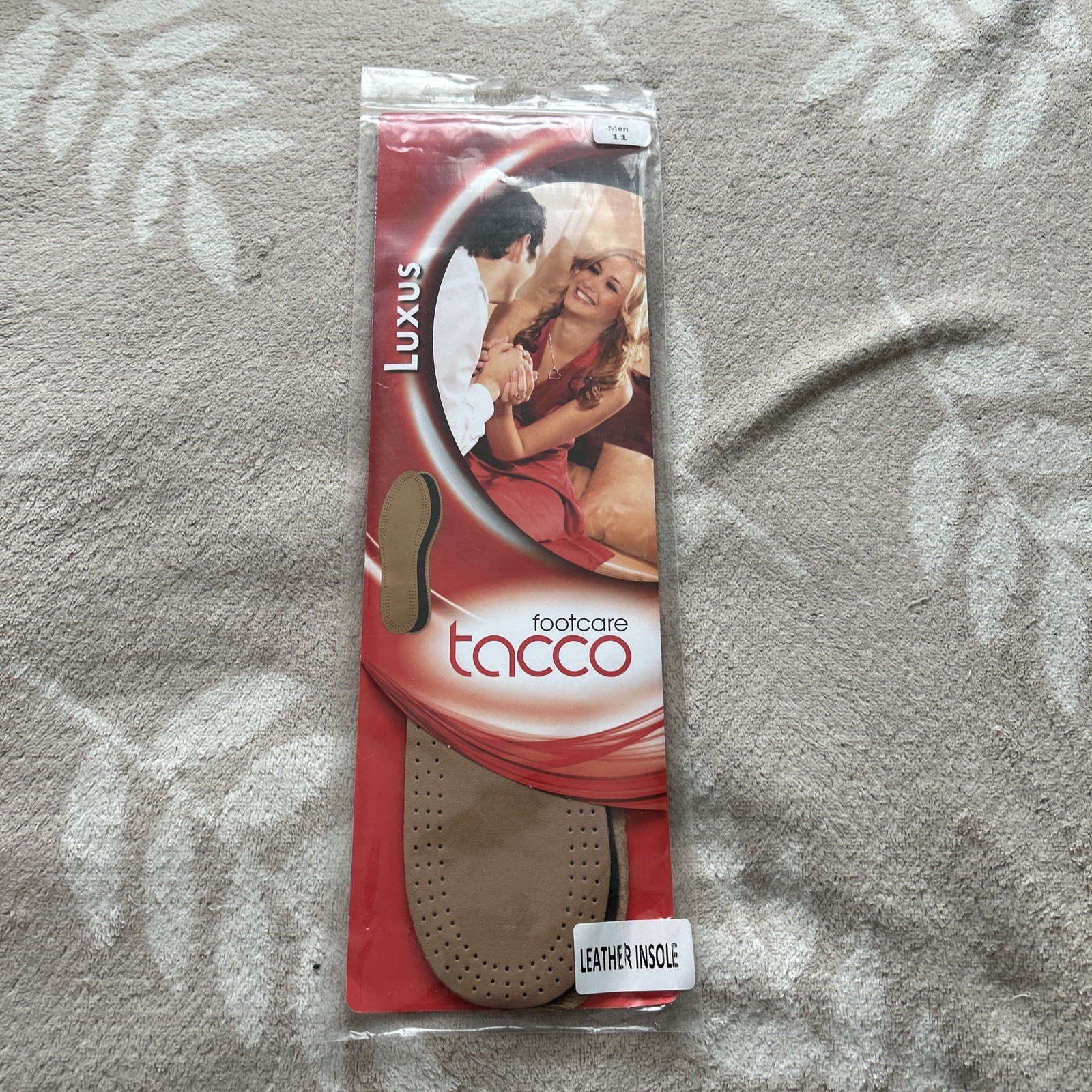 Tacco Luxus Full Leather Insoles Men – size 11