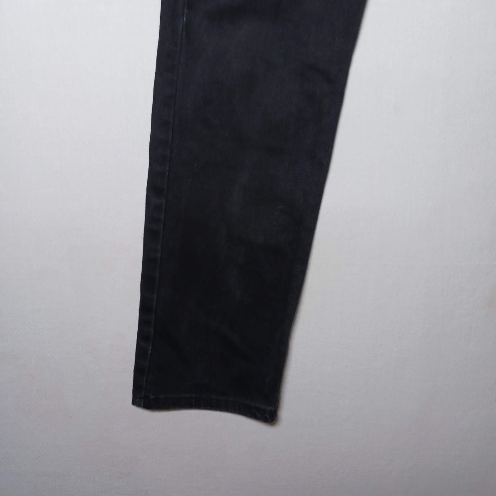 Levi’s 502 Mens Regular Tapered Fit Jeans 30X30 Black Wash Denim Stretch
