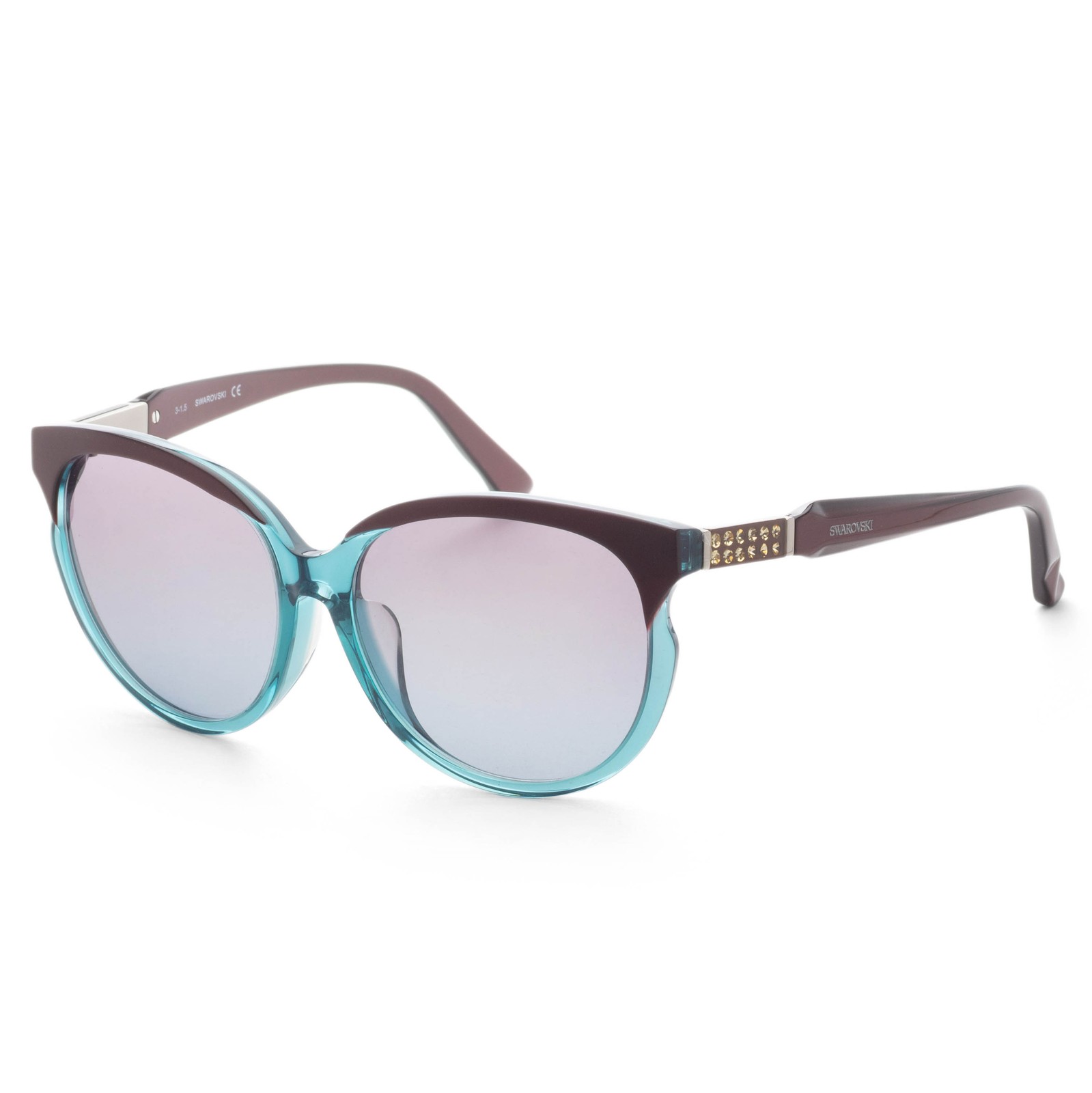 Swarovski Women’s 58 mm Turquoise Gradient Sunglasses SK0081F-5889T