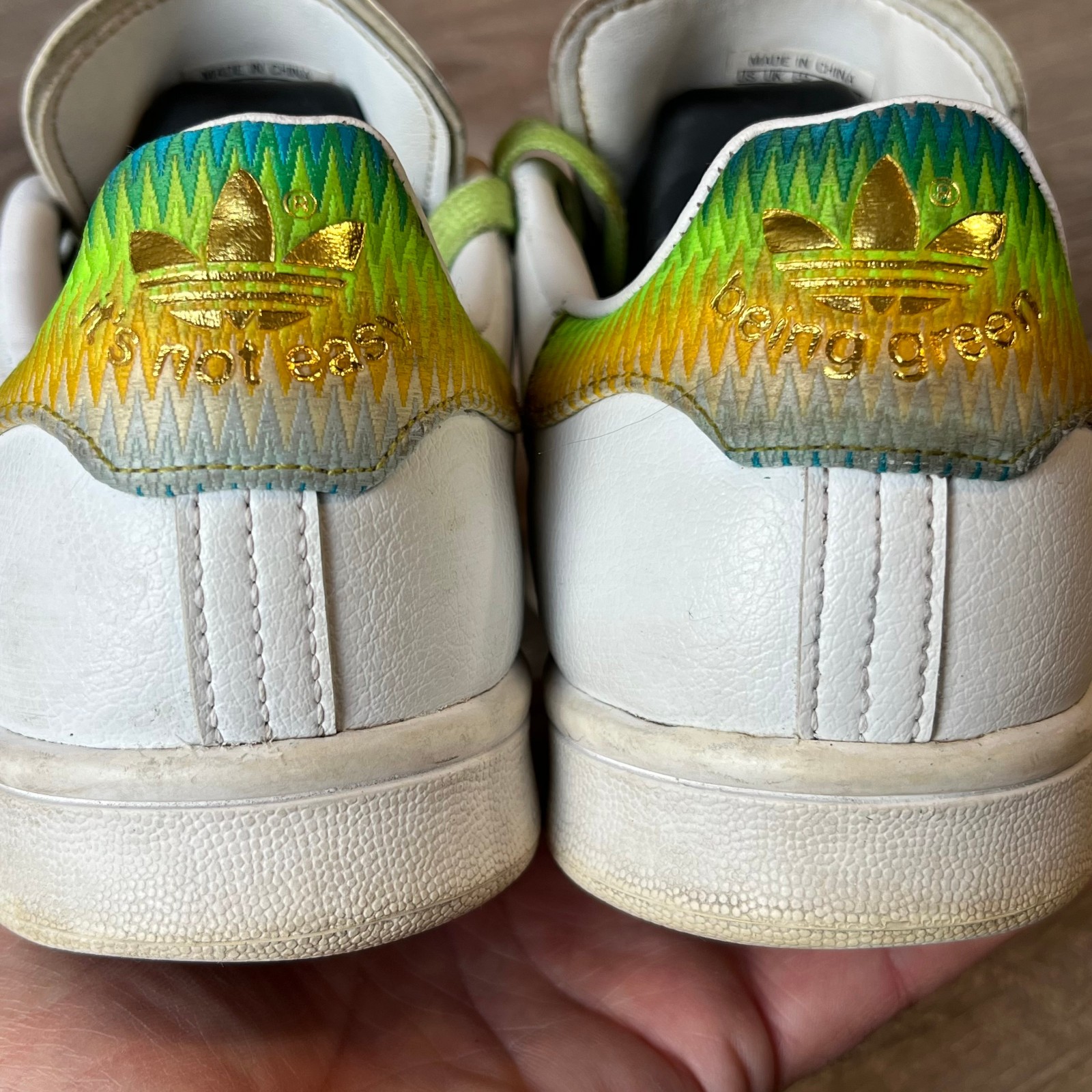 Adidas Originals Stan Smith W Tinkerbell Sneakers White Womens 7 UK5.5 EU 38 2/3