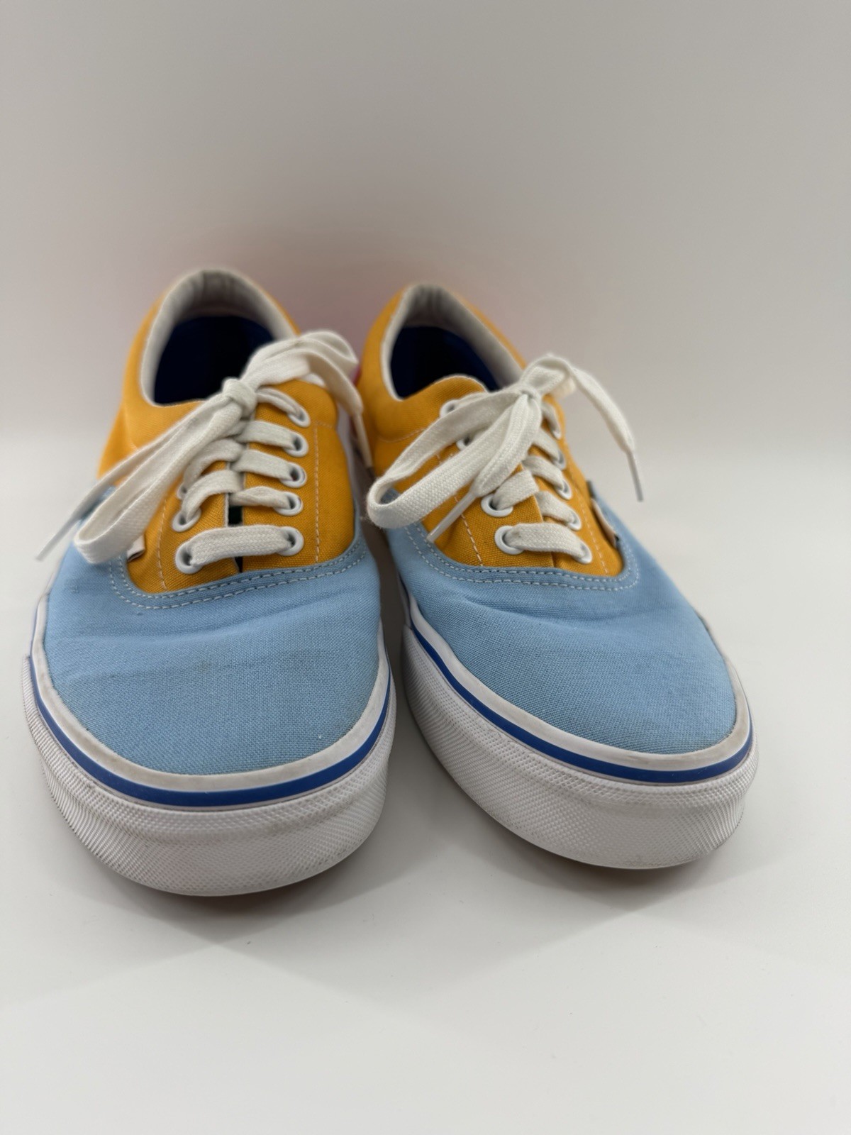 Vans Unisex Shoes Tri-Color Lace Up Skateboarding Athletic Sneakers M 8 W 9.5