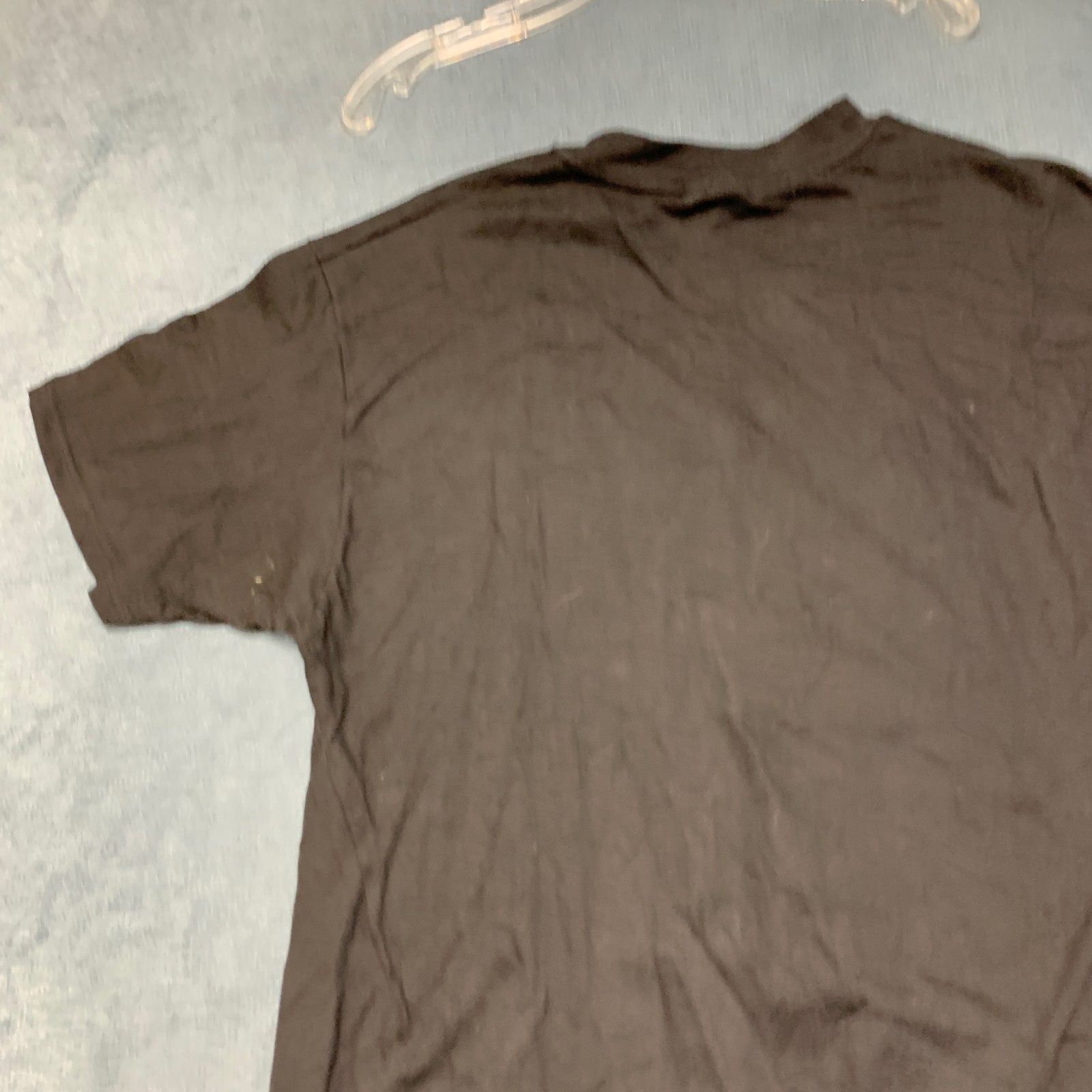 Hanes Beefy T Kaiser Permanente T Shirt Adult Large Black Graphic Crew Neck