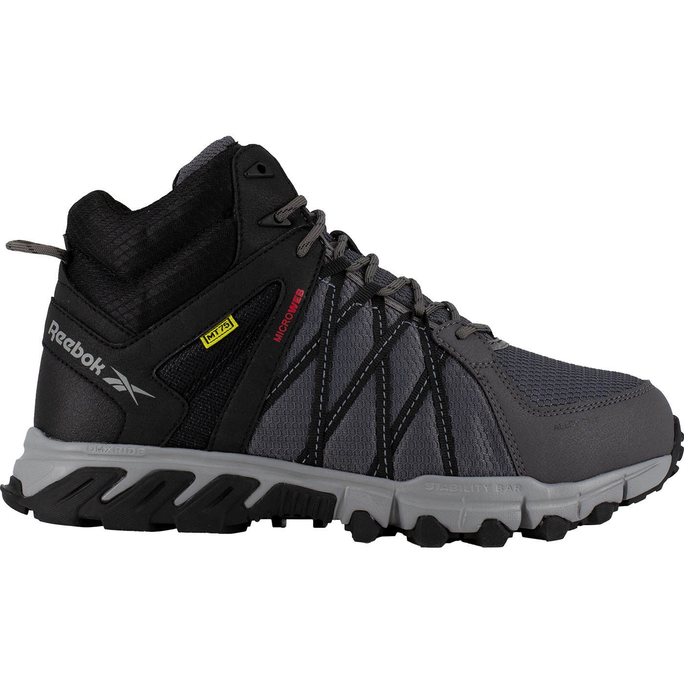 Reebok Trailgrip Work Men’s Internal Metatarsal Alloy Toe Electrical Hazard Mid