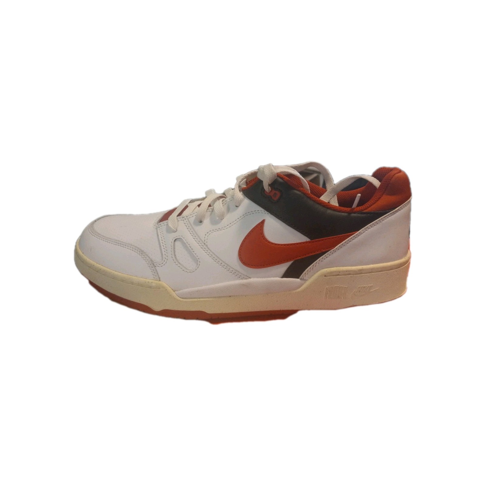 Nike Full Force Low Athletic Sneaker Mens Shoes White/ Red/Black FB1362-102