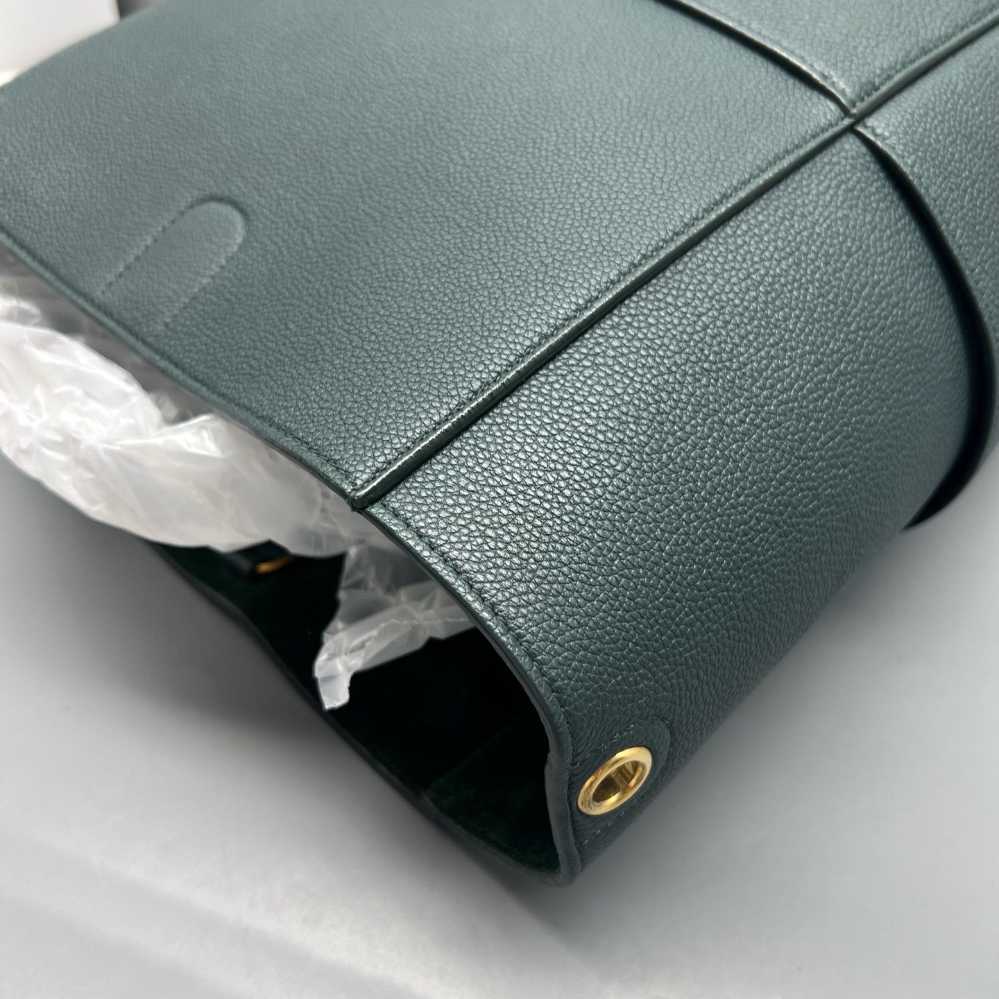 Celine Pre-Owned Authentic Bucket Bag Green 23*32*17cm Free Tracked Shipping