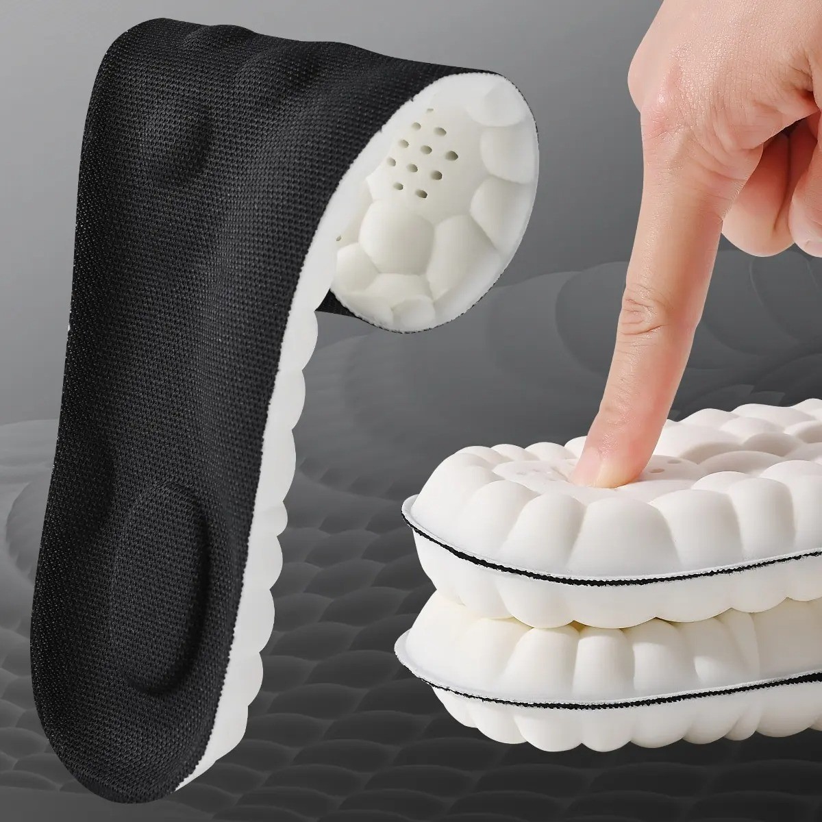 Comfort EVA Shoe Insoles Arch Support Cushion Inserts Men Women Trim to Fit Soft