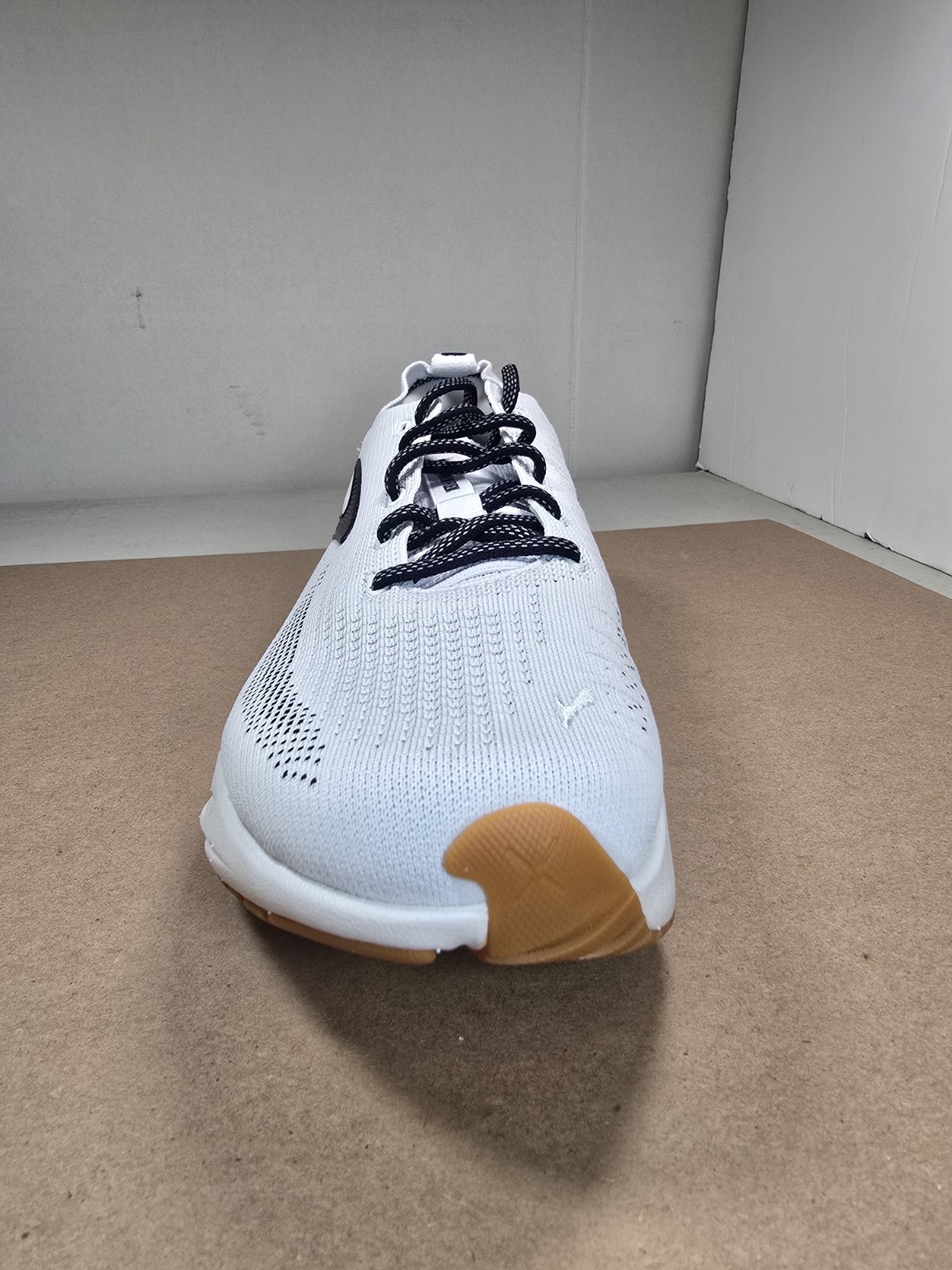 Size 12 Brooks Glycerin Flex Men’s Running Shoe White/Black/Gum NIB Run & Walk