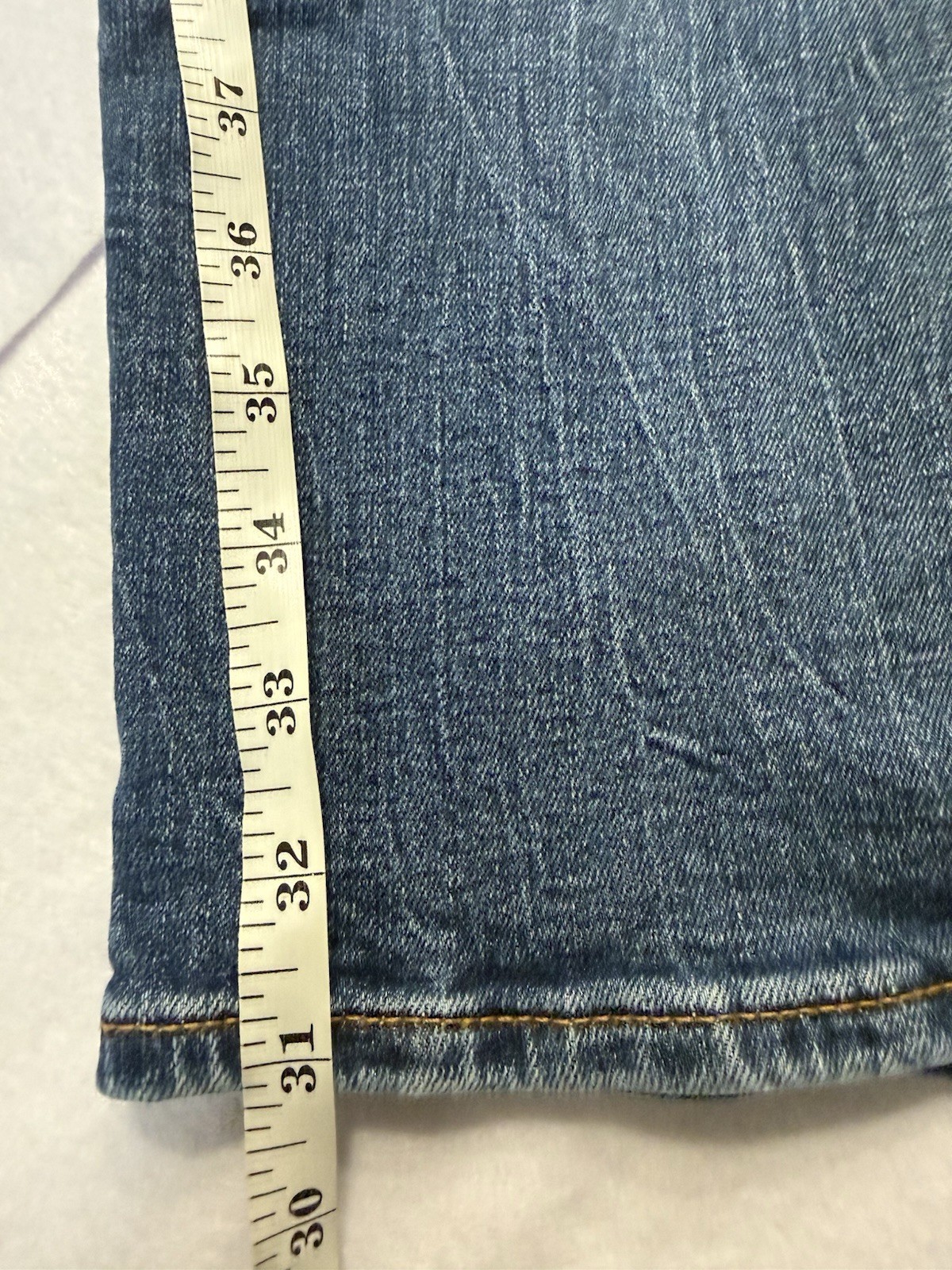 American Eagle AirFlex+ Mens Jeans 32×32 Straight Leg Stretch Denim Medium Wash